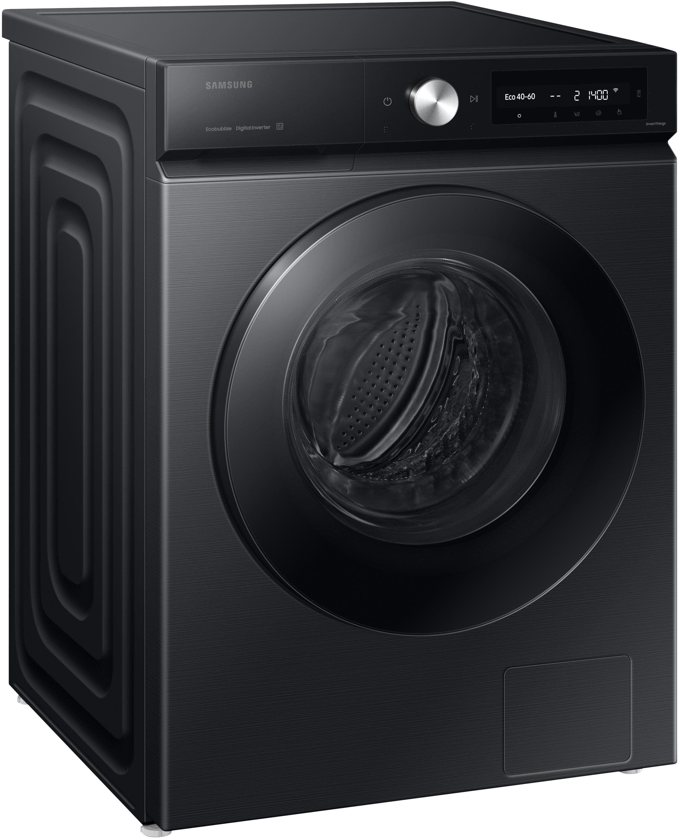 SAMSUNG Waschmaschine WW11DB7B34GB Frontlader 11 kg Schwarz