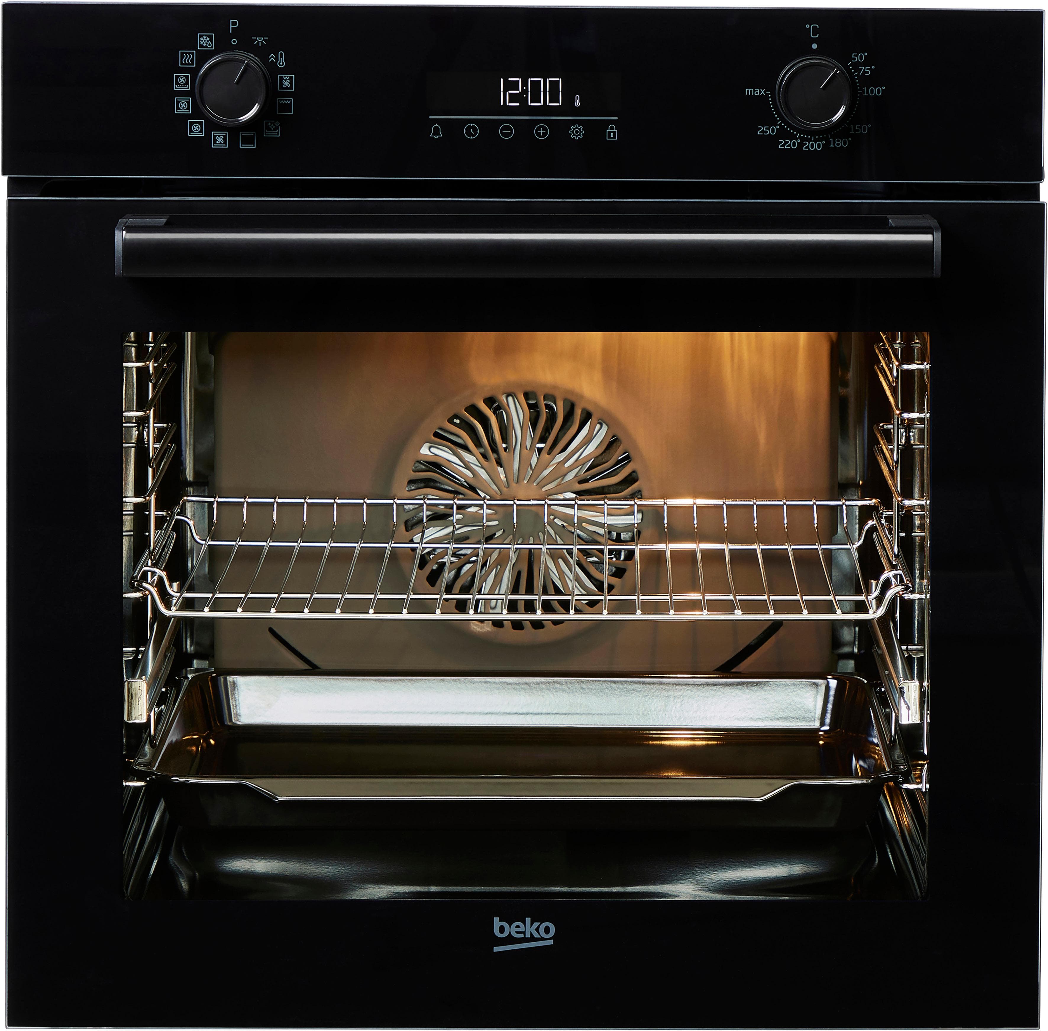 BEKO Einbaubackofen BBIM17300B AirFry Schwarz