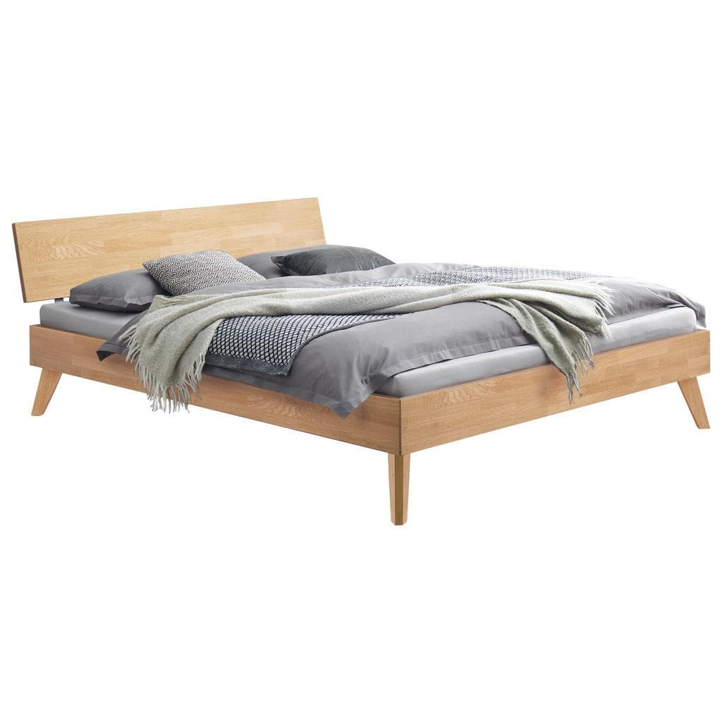 Hasena Bett Ancona Eiche massiv geölt modern