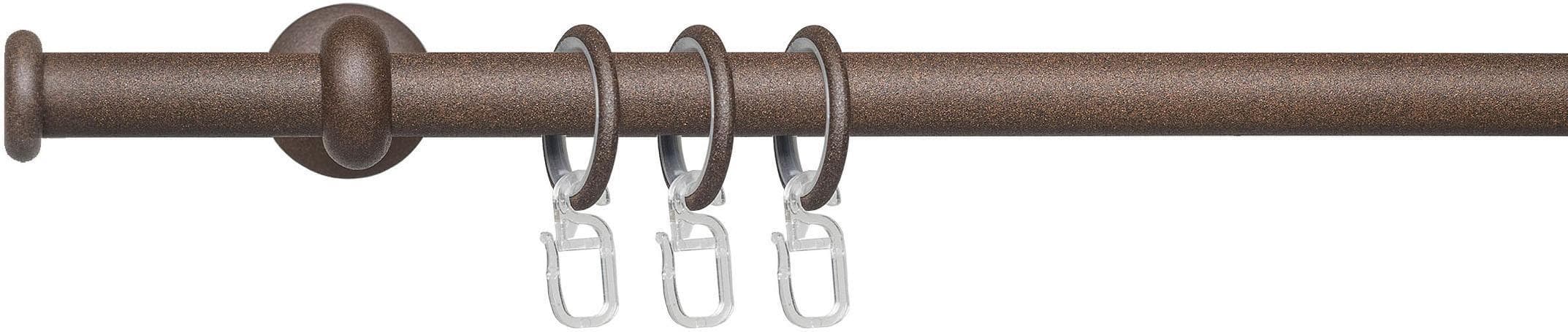 Gardinenstange LIEDECO Esp Endkappe Rost 240 cm Metall