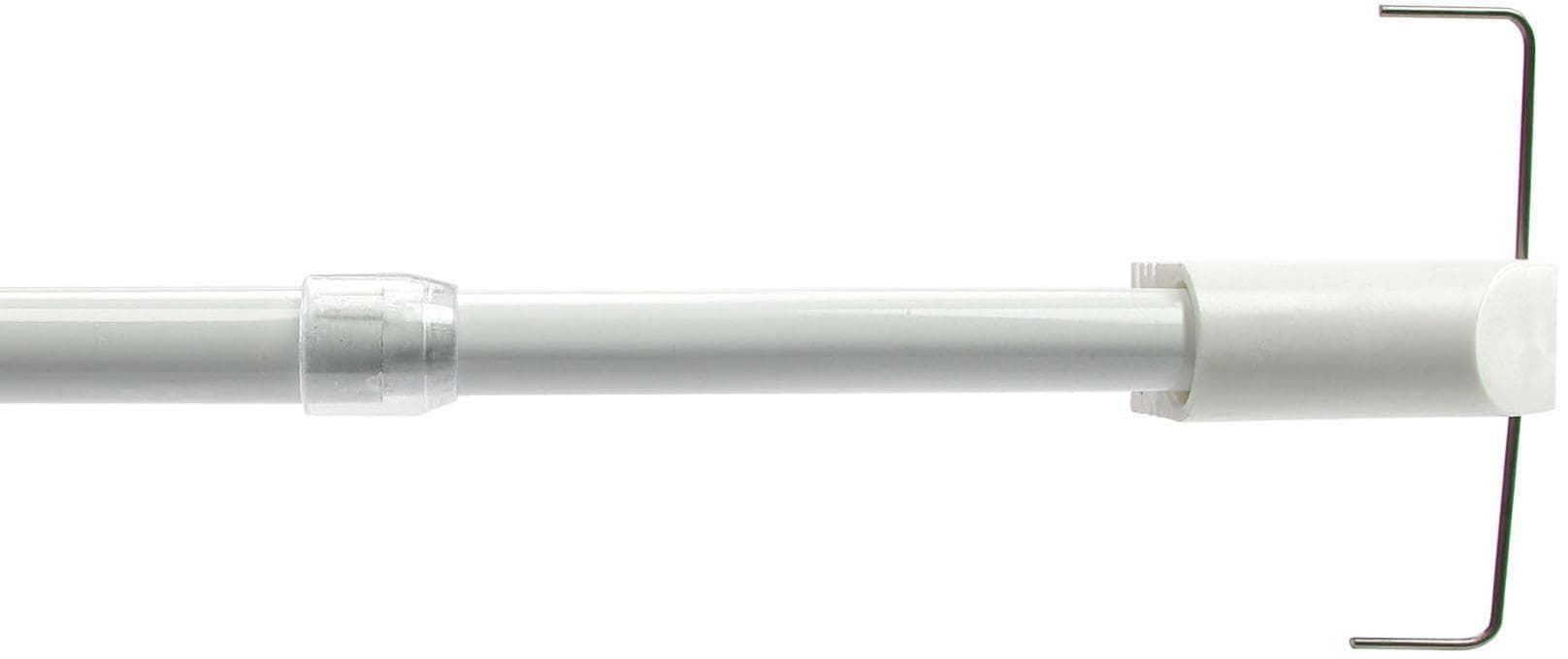 Scheibenstange LIEDECO Gr. 3, weiß, Ø:12mm, Kunststoff, Metall, Gardinenstangen