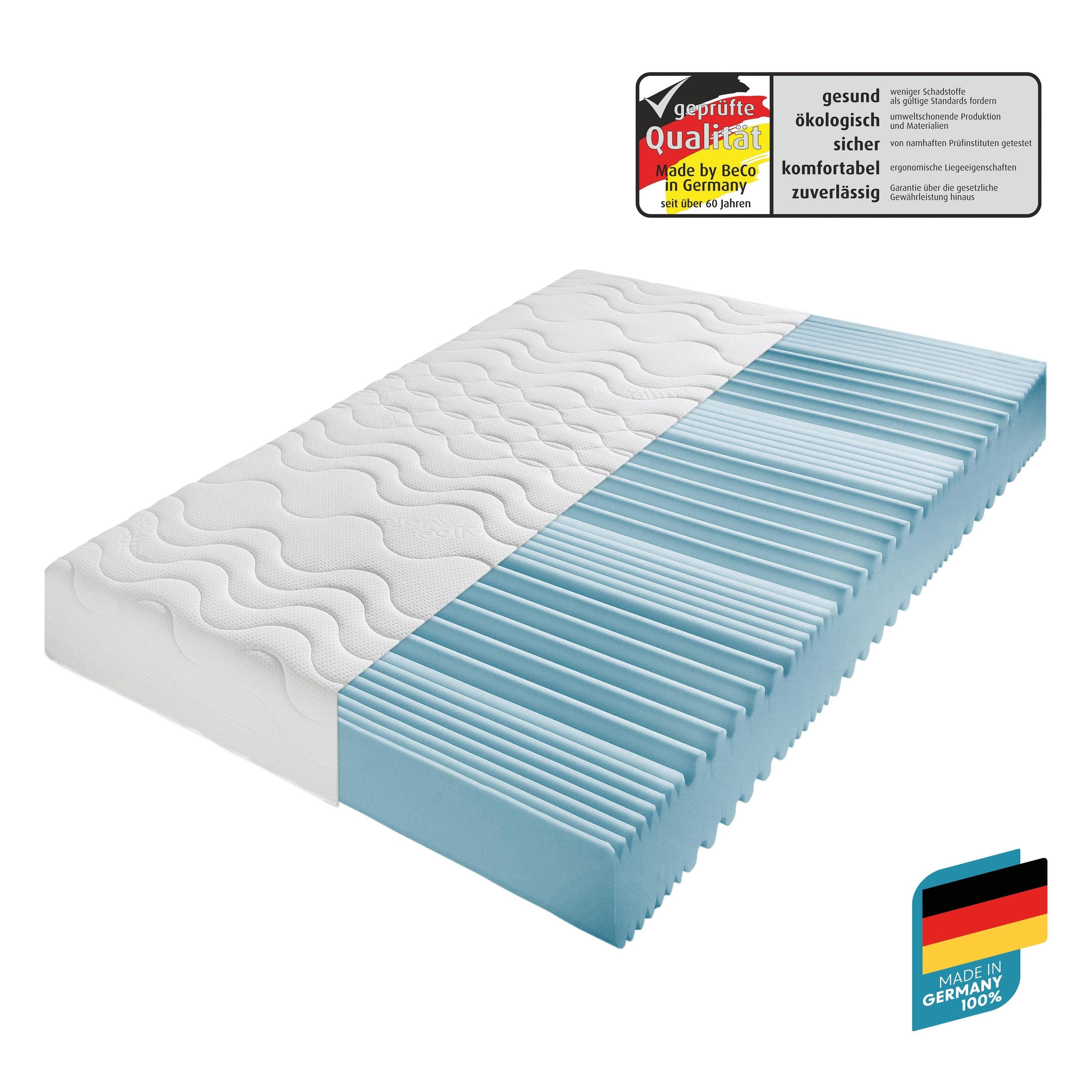 BECO Premium Cool Plus Komfortschaummatratze Weiß 160x200 cm