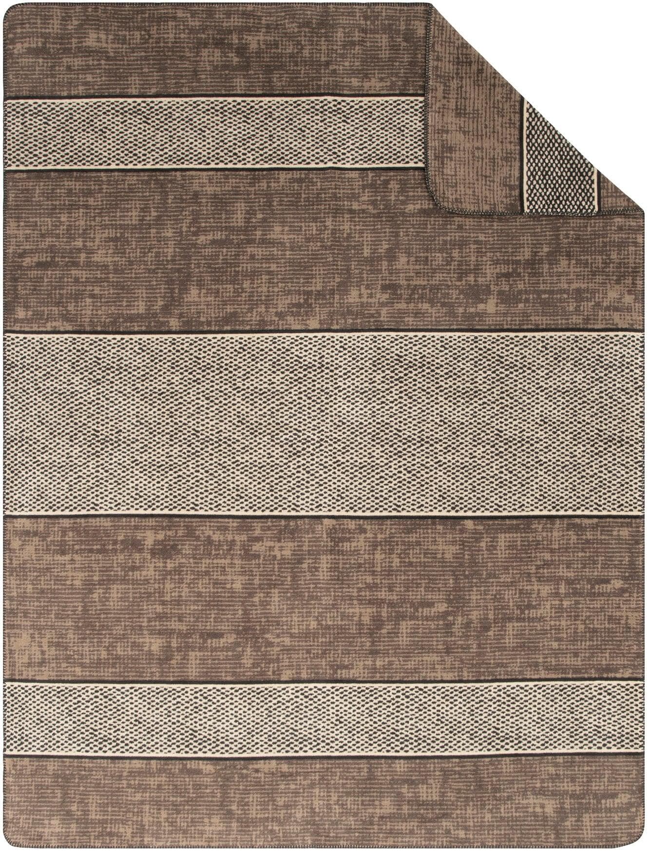 Wohndecke Ubud Braun Baumwolle Polyacryl Polyester