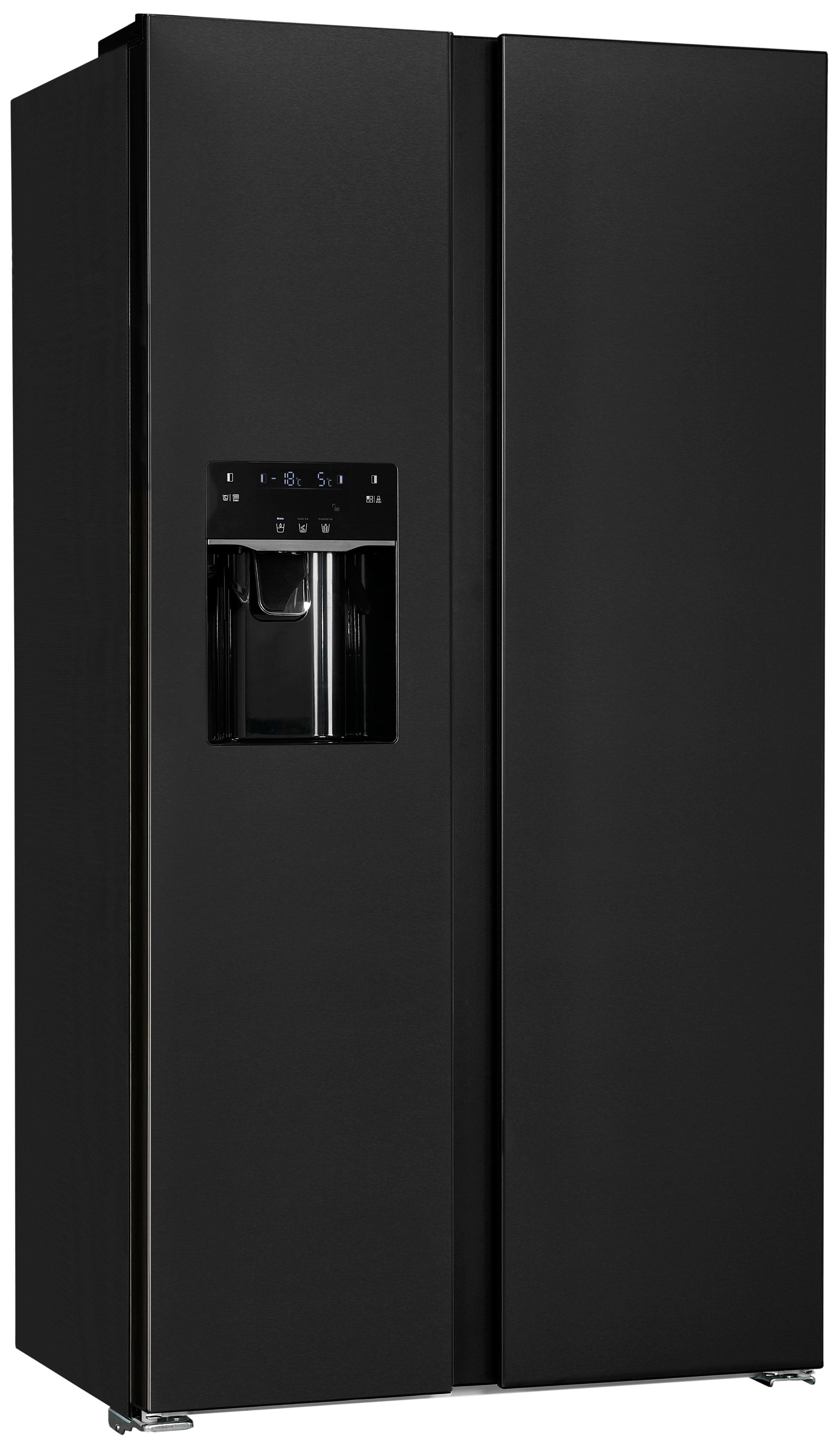 EXQUISIT Side-by-Side Kühlschrank inoxlook-az