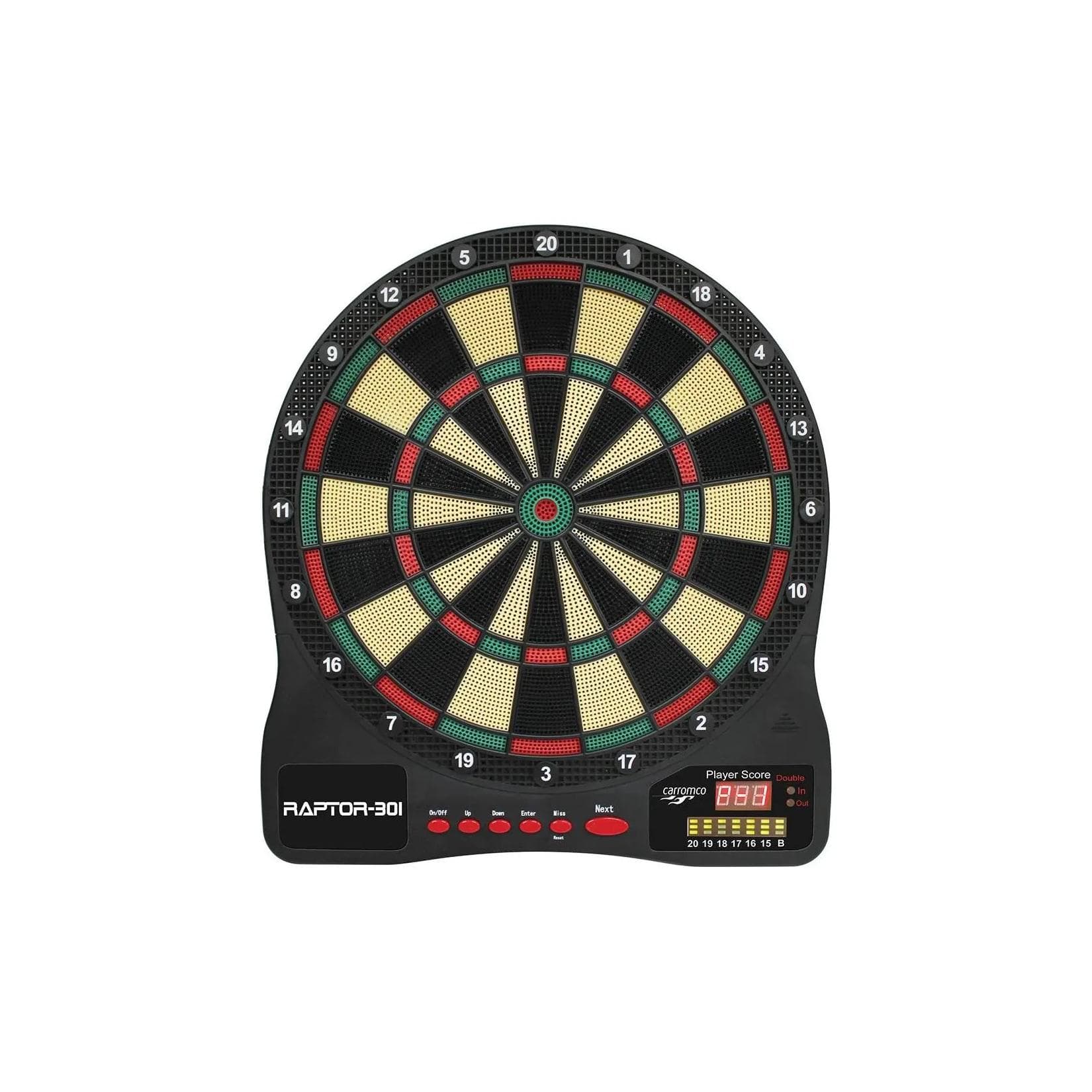 CARROMCO Elektronik Dartboard Raptor-301