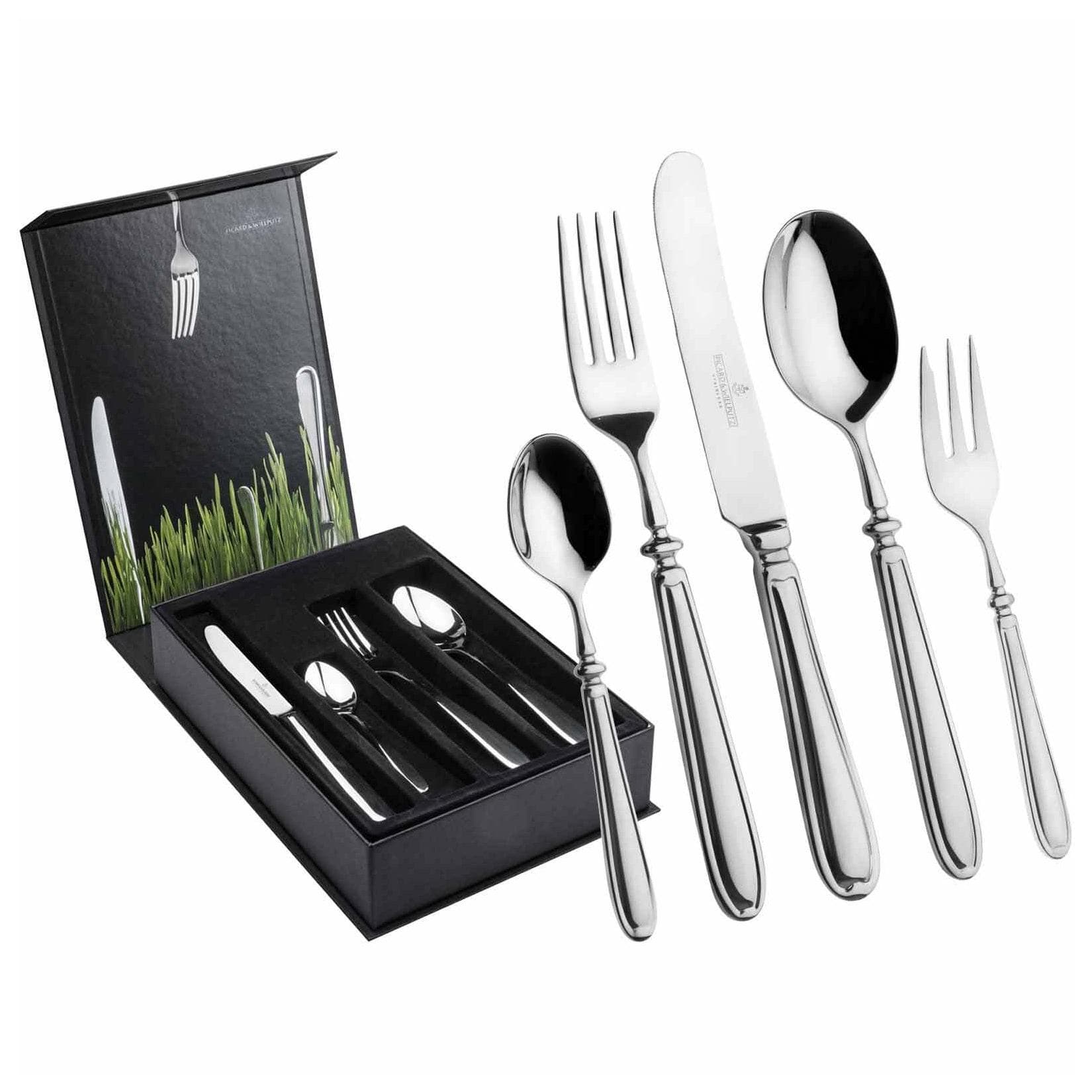 Picard & Wielpütz Tafelbesteck Landhaus 30-teilig inkl. Besteckbox