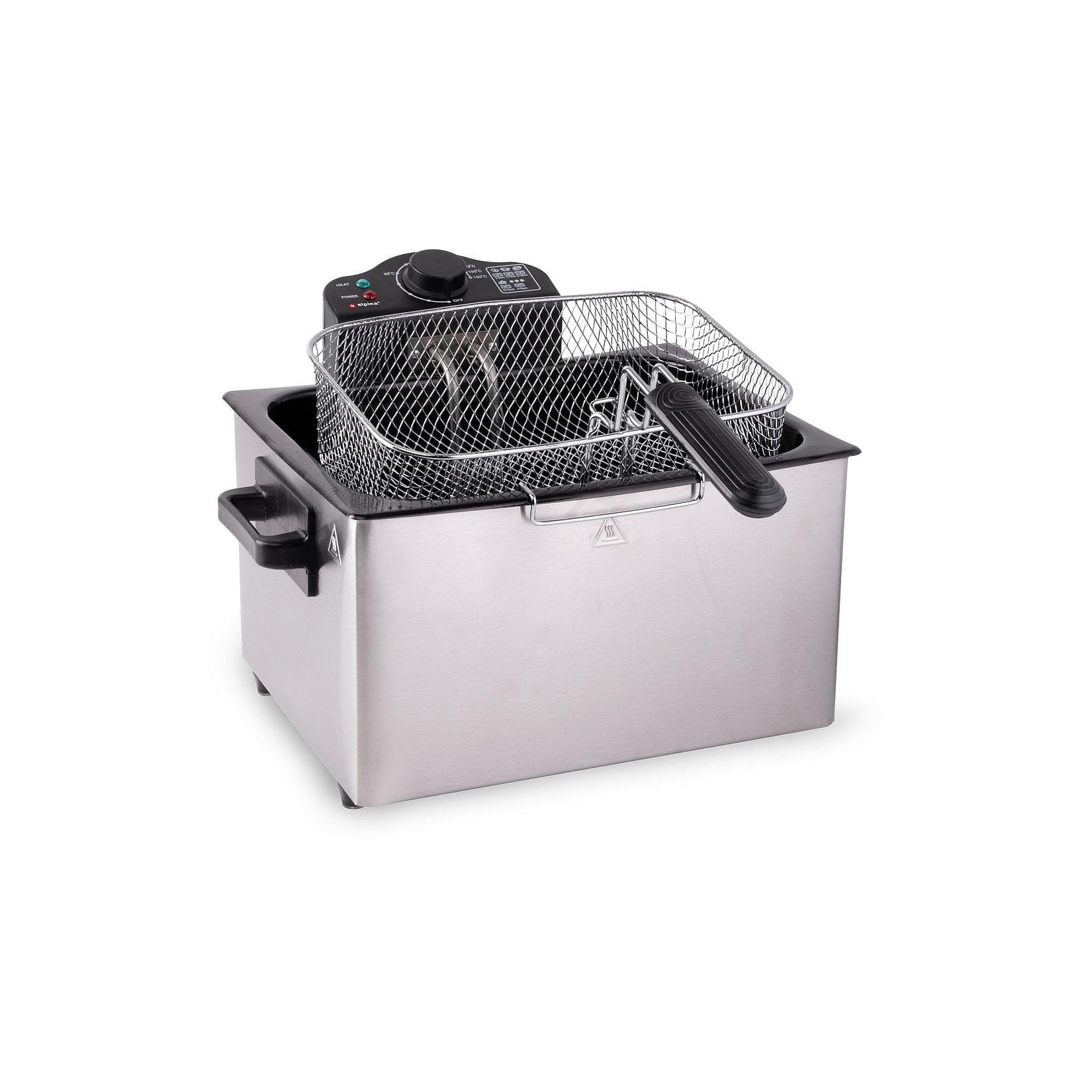 ALPINA Fritteuse 5L 2000W mit 3 Körben