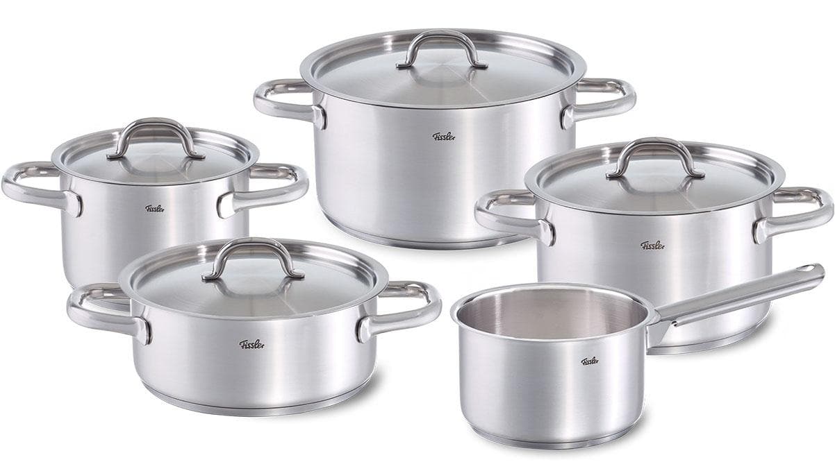 Topf-Set FISSLER Family Line Silber Edelstahl