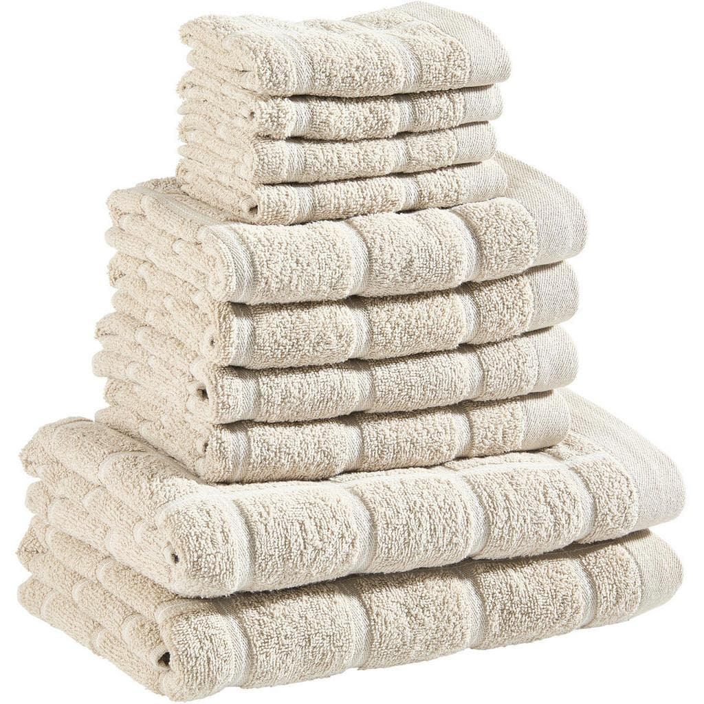 Esposa Frottierset Greige 10-teilig Badtextilien Handtuch-Sets