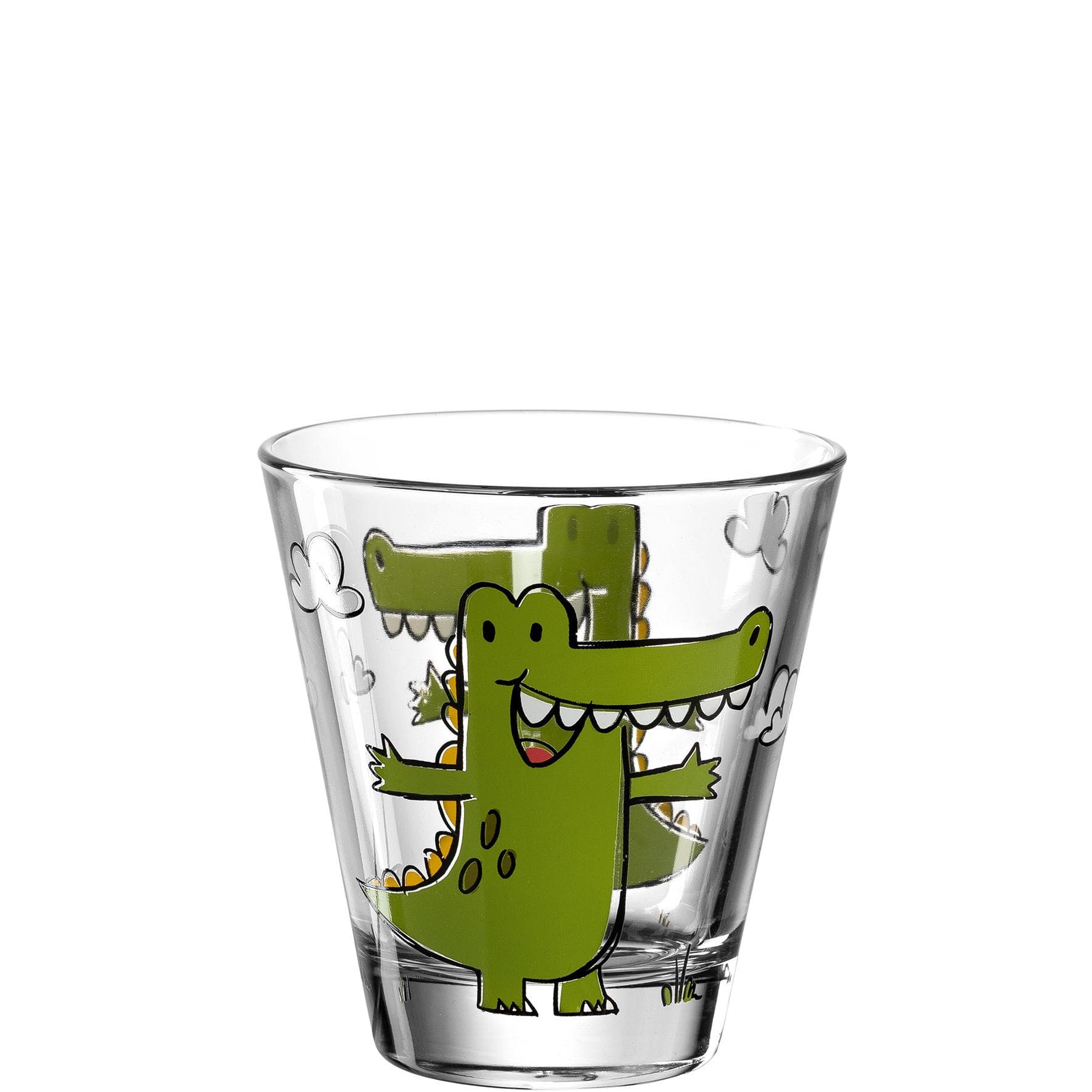Becher Leonardo Krokodil Bambini 215 ml Glas