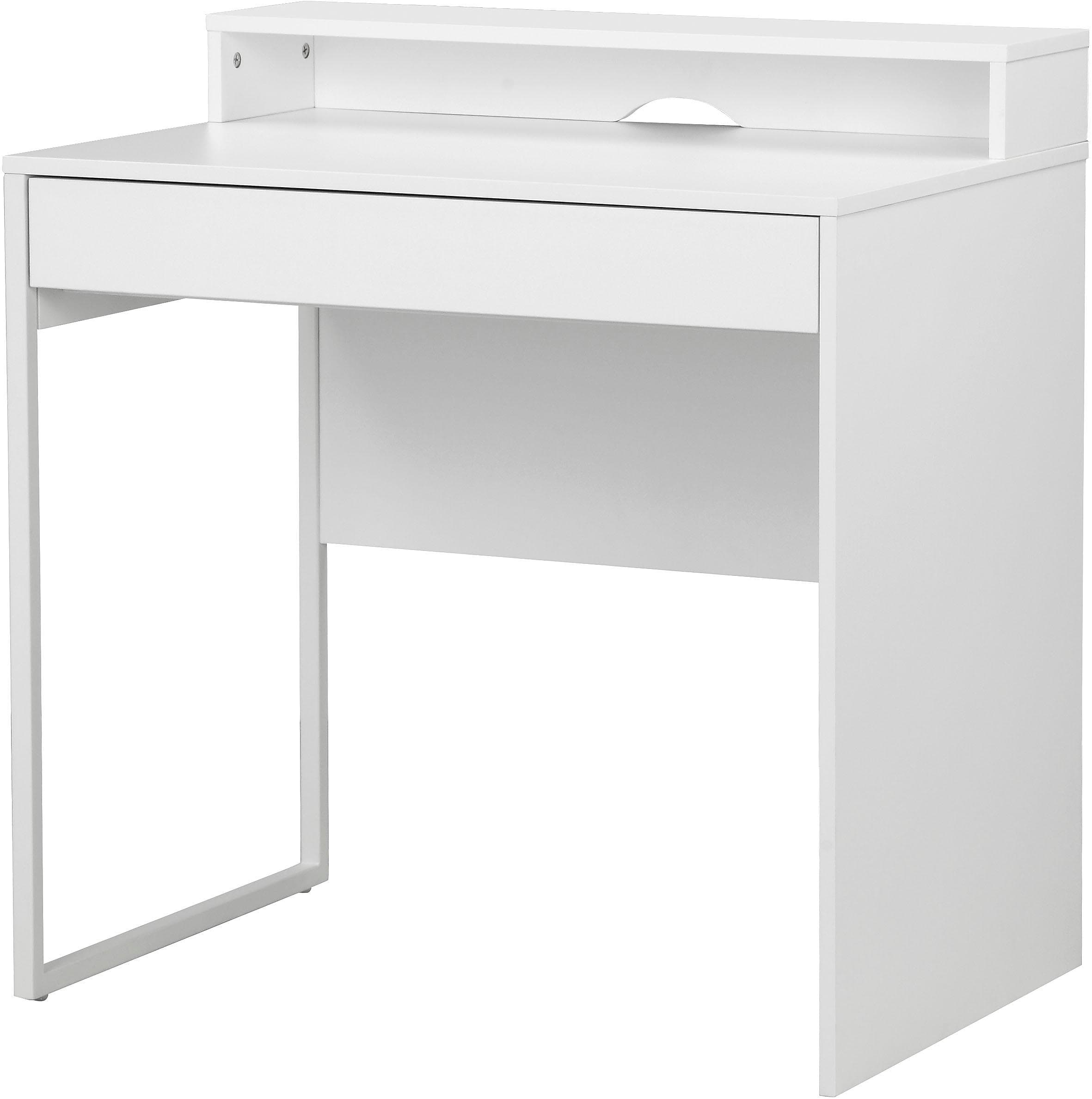 Schreibtisch OTTO HOME Moid Weiß Modern mit Schublade