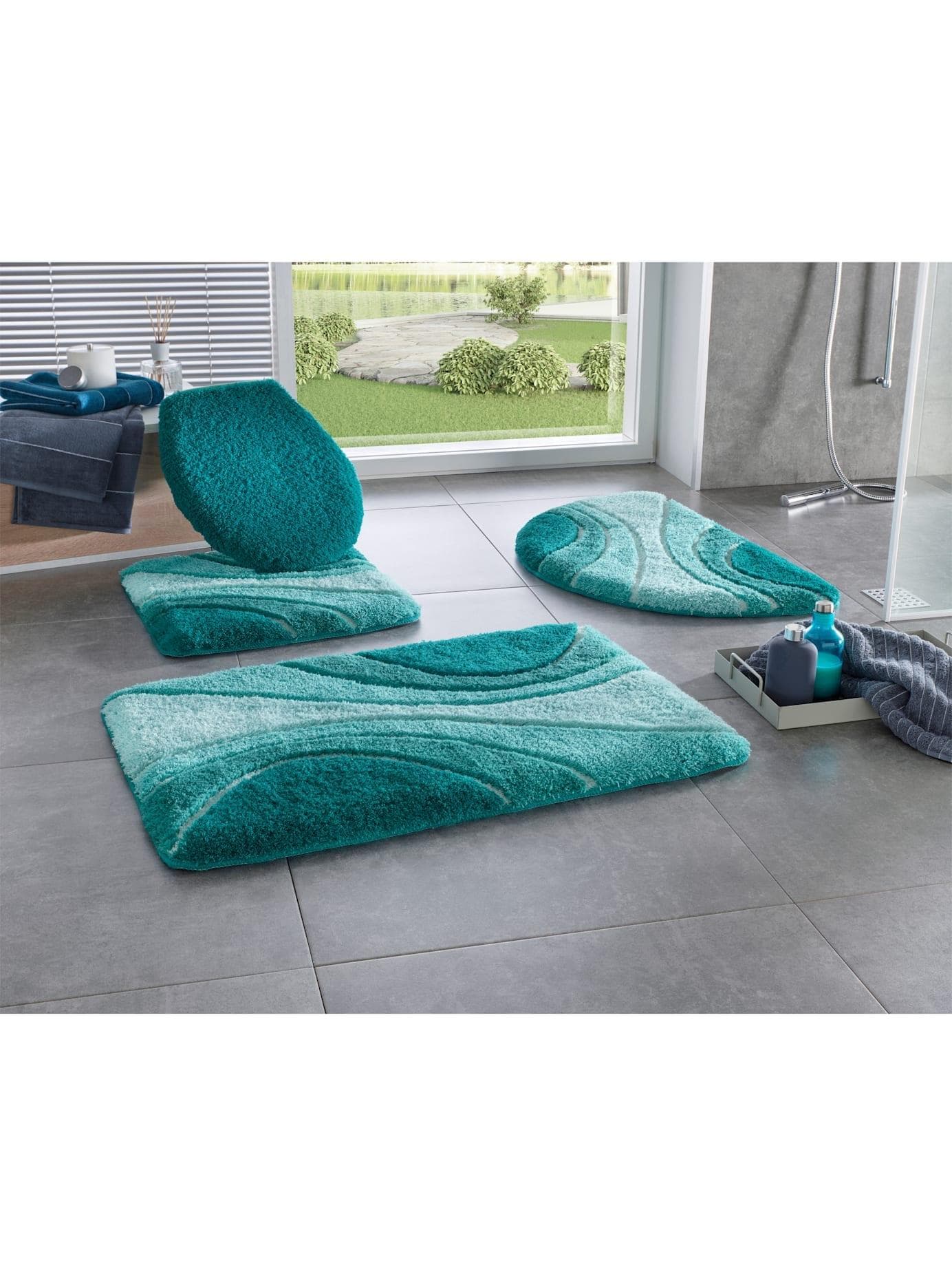 Badematte Hagemann Mint Gemustert