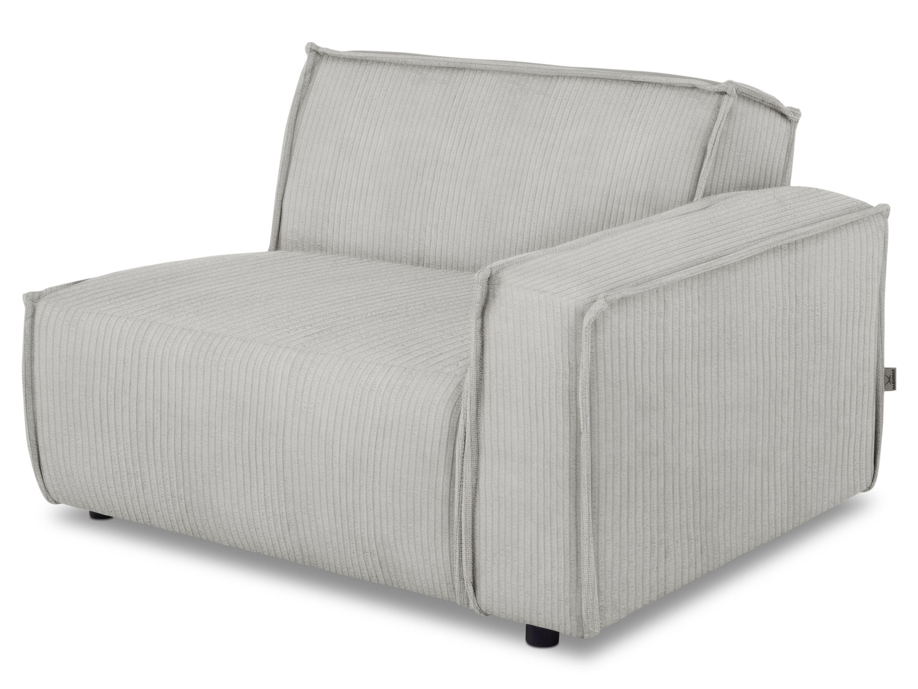 Polsterecke mit Sitzelement in elegantem Design