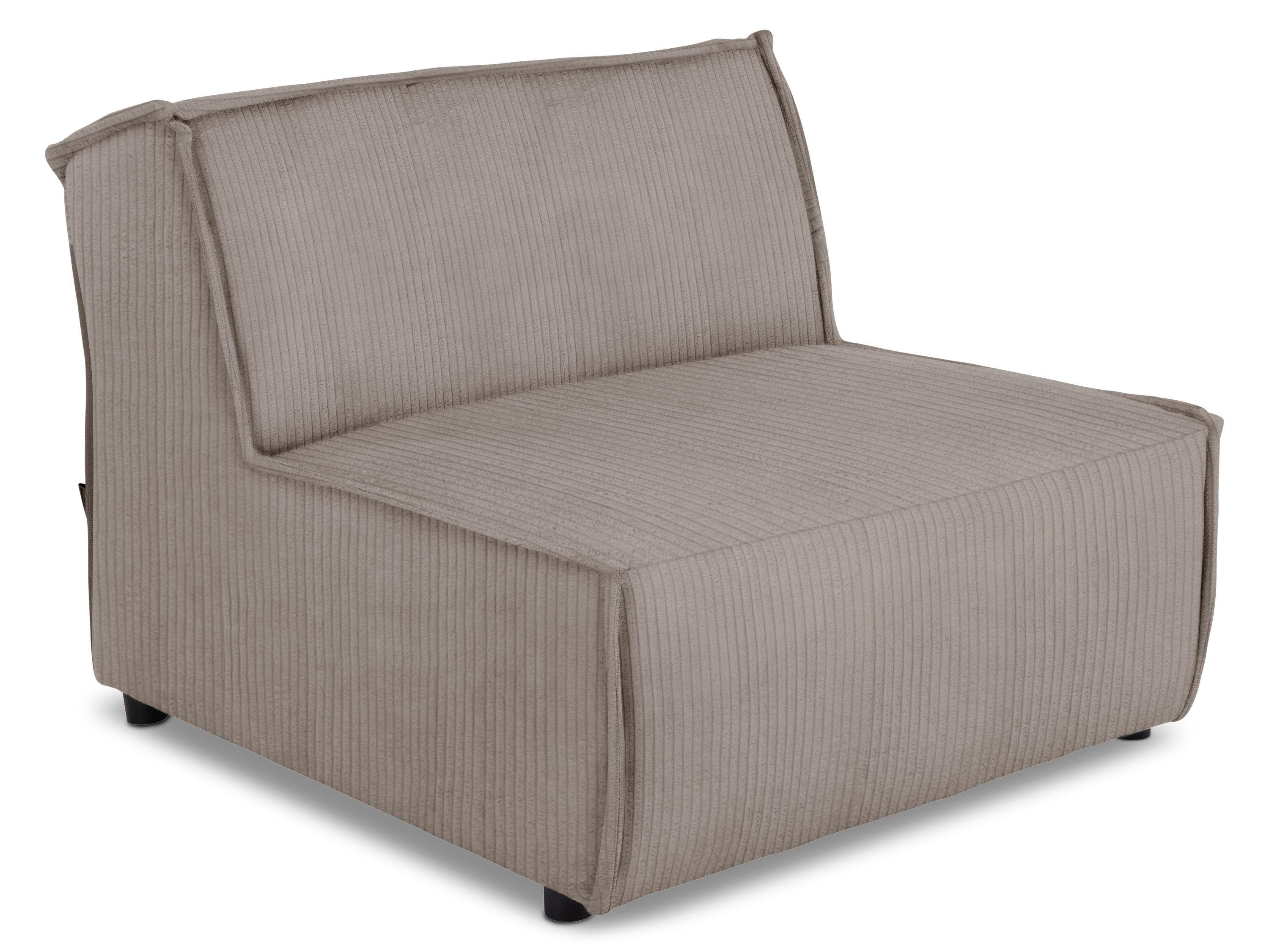 Braun Leder Polsterecke mit Sitzfunktion