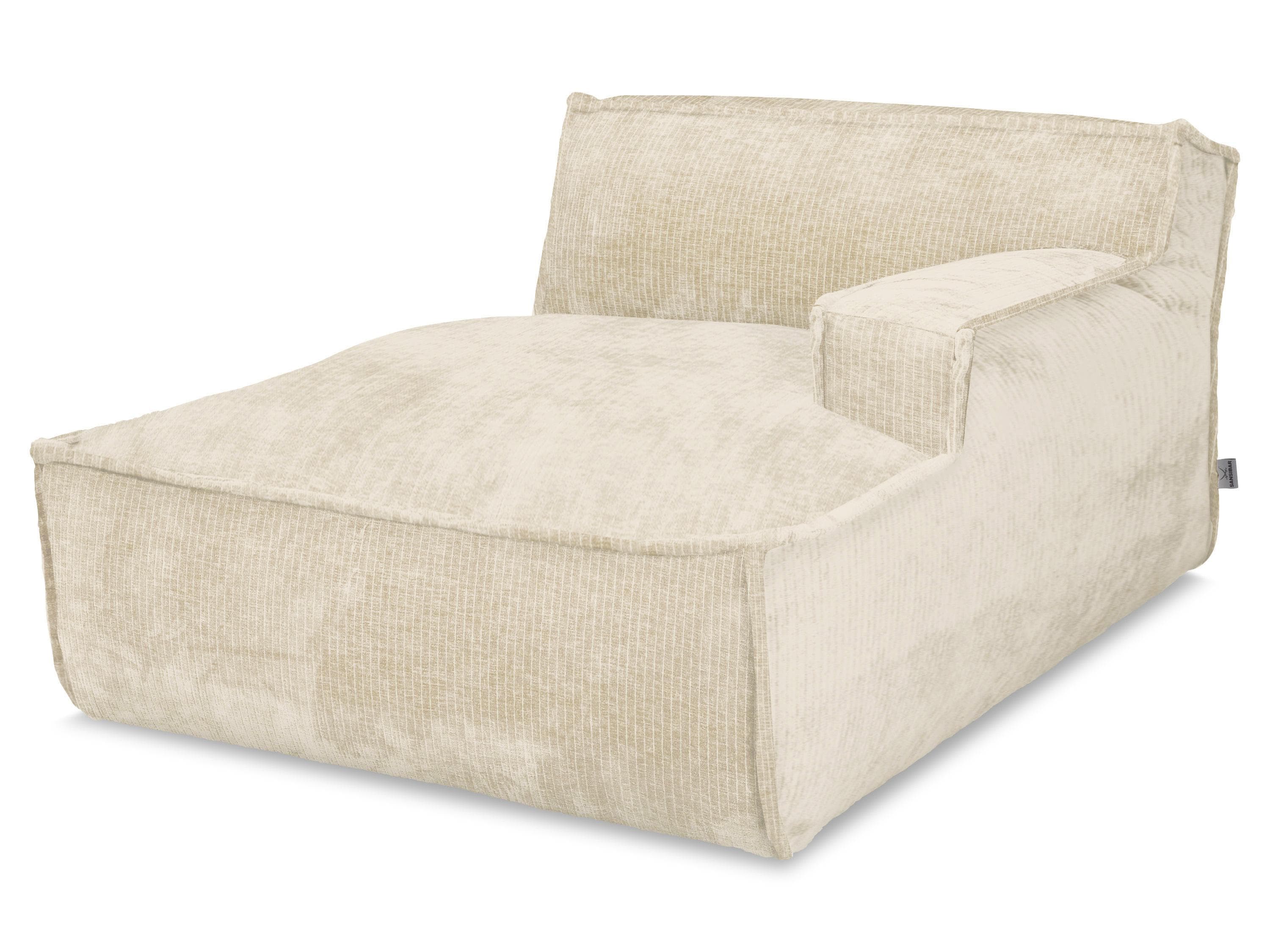 Bequeme Polsterecke in Beige