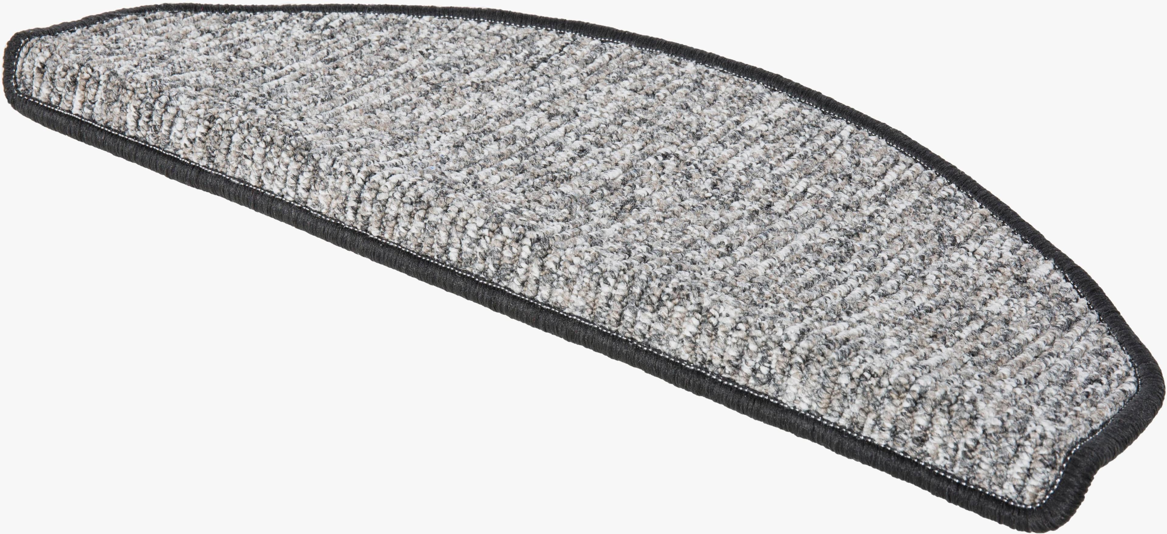 Andiamo Leo Stufenmatte: Selbstklebend, Grobe Melierte Schlinge, Halbrund