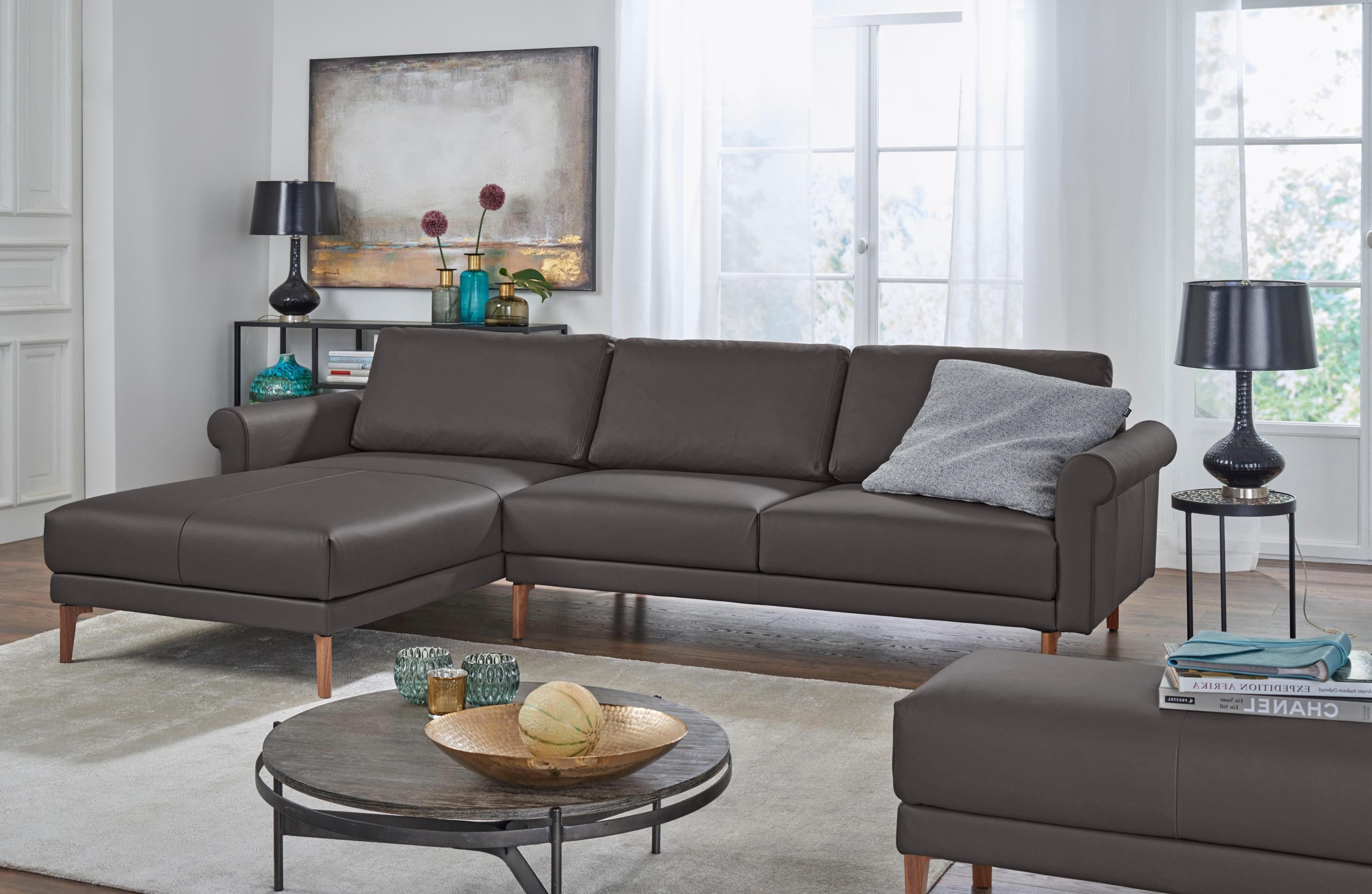 Creation BY ROLF BENZ Ecksofa CR.450 Leder Naturleder OSKAR
