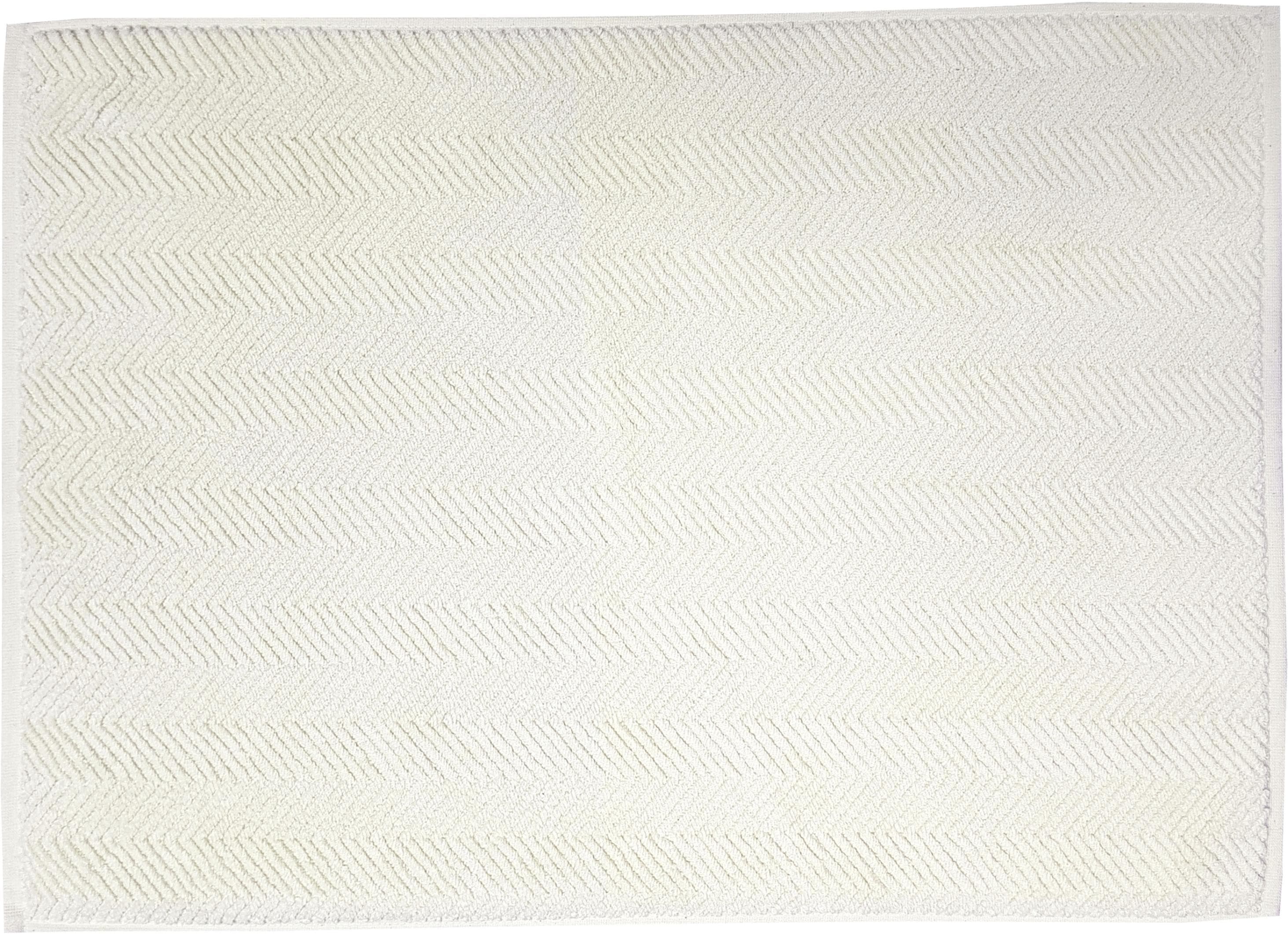 FRAMSOHN FROTTIER Ocean Bio Badematte Beige 100% Baumwolle