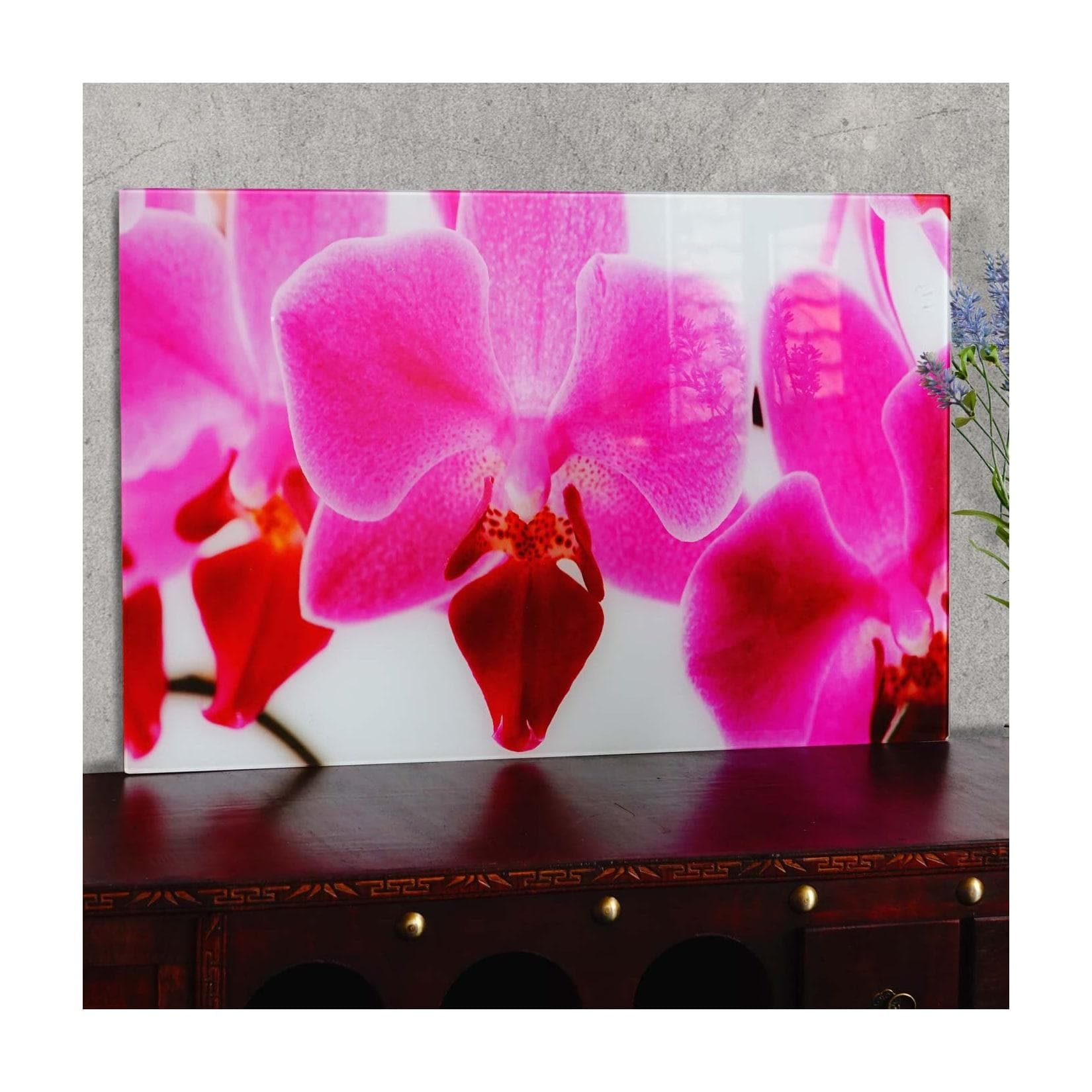 Glasbild T117 Wandbild Orchidee 40x60cm MCW