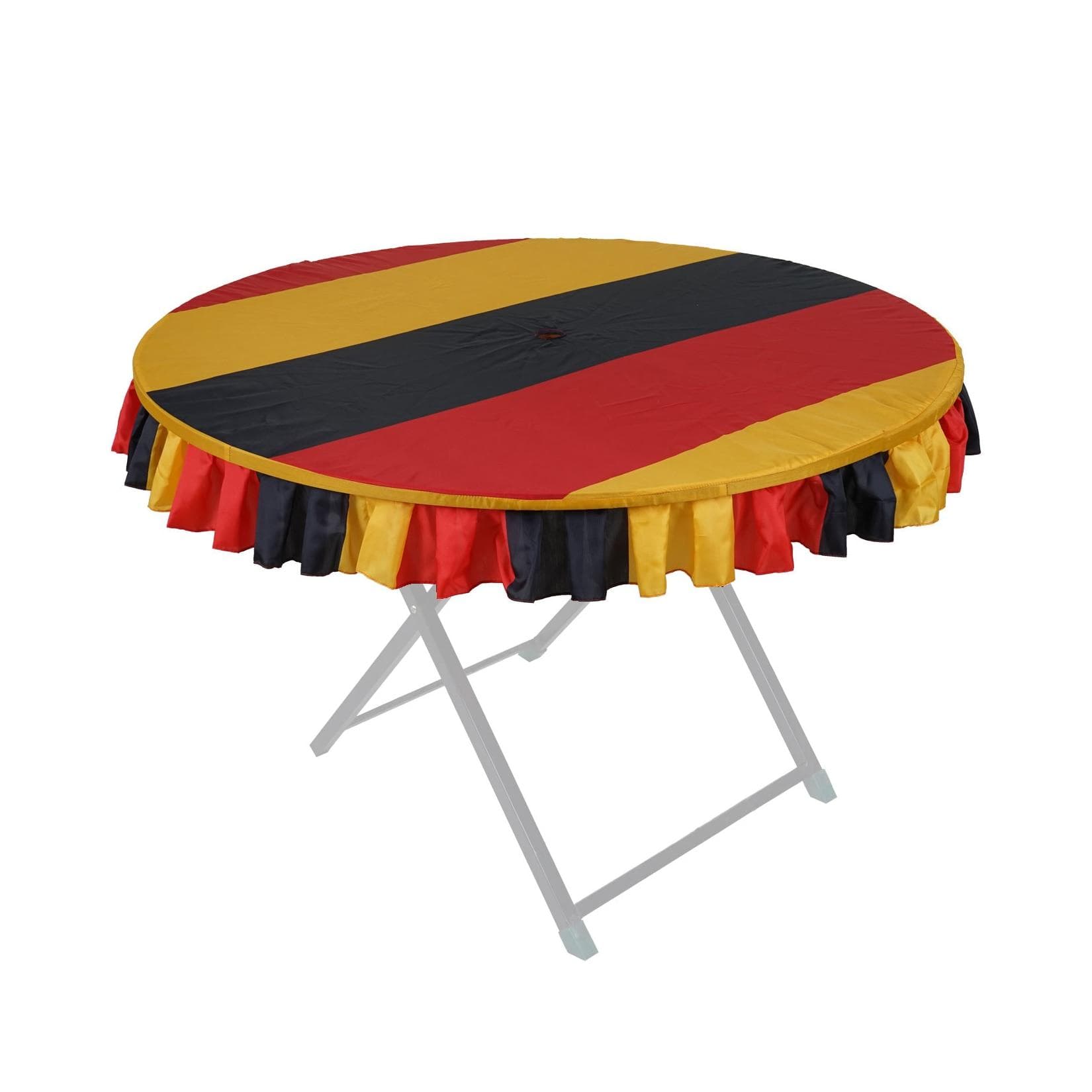 Tischdecke MCW-D18 Biergartentisch-Husse Deutschland WM EM Ø115cm