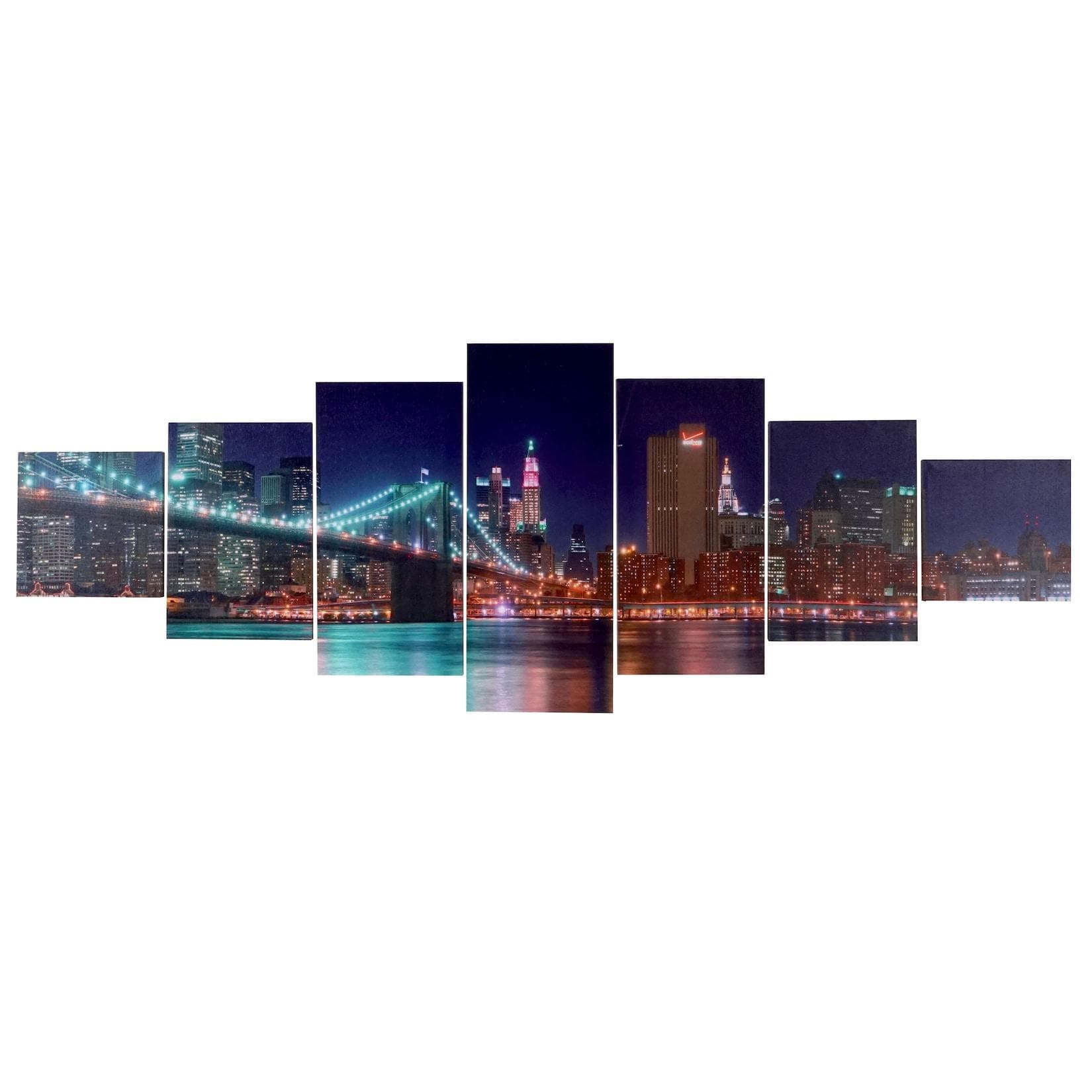 MCW Leinwandbild New York 7-teilig Kunstdruck