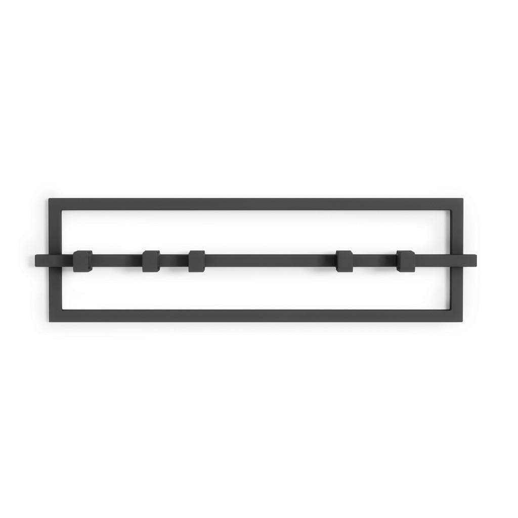 Umbra Wandgarderobe Cubiko 5 Haken Schwarz