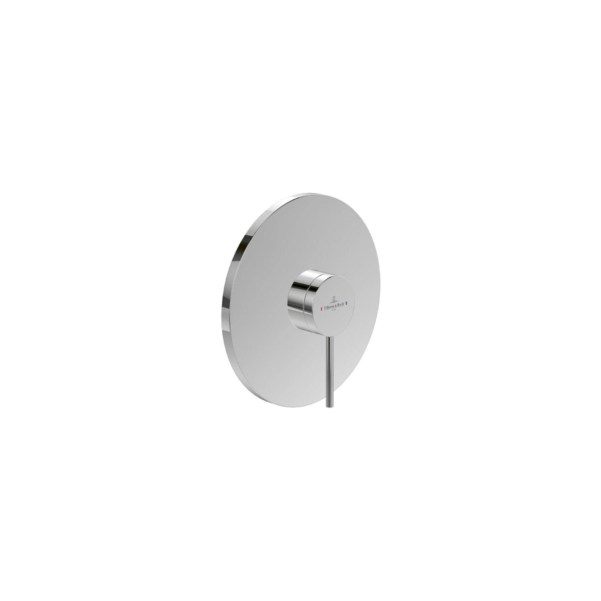 Villeroy und Boch Loop + Friends Unterputz-Einhebel-Duscharmatur Brushed Nickel Black