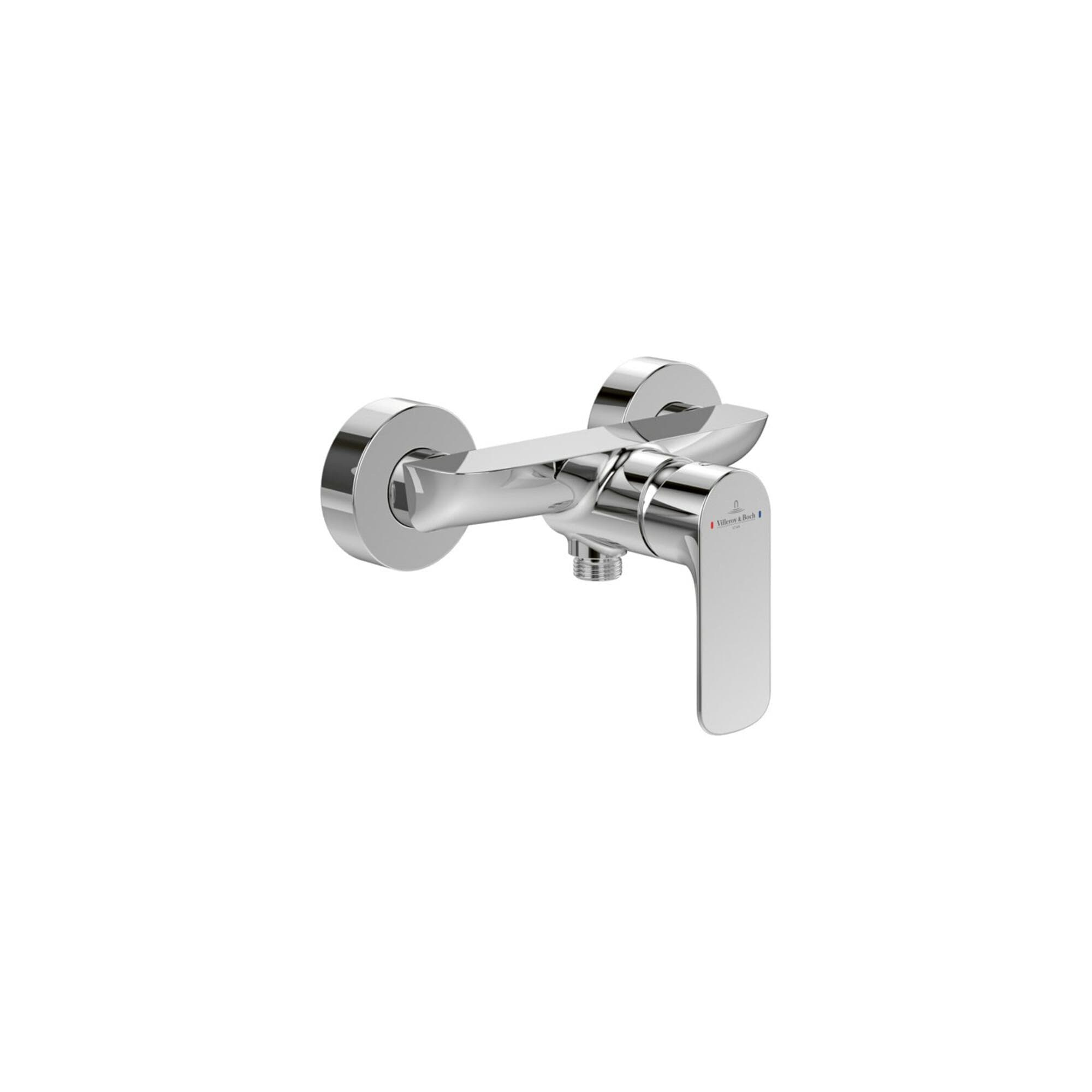 Einhebel-Duscharmatur Modern Chrom Messing Keramik