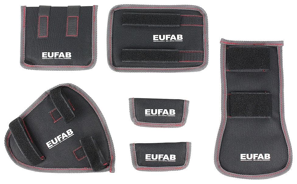 Dachträger-Schutzpolster EUFAB Schwarz Kunststoff Fahrrad Transport Schutz