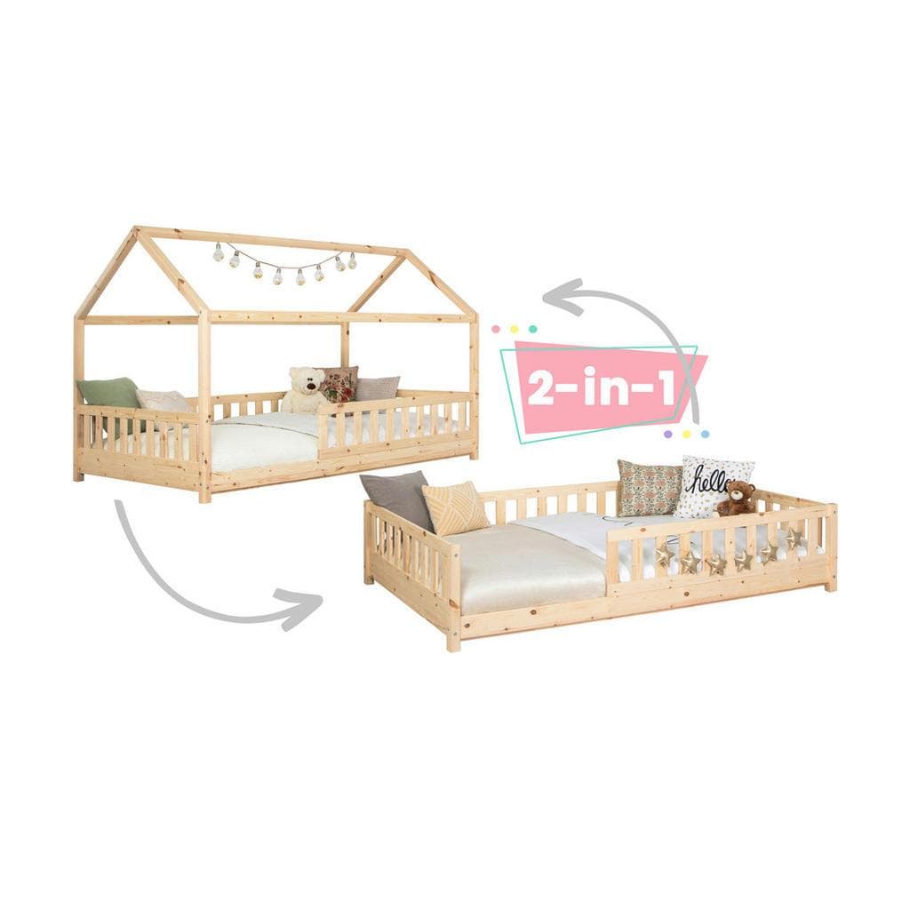 Kinder-/Jugendbett Duo Kiefer massiv Mömax DE