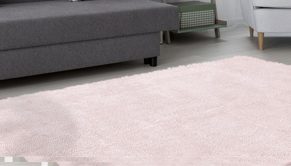 Calo-deluxe Hochflor-Teppich Vossi 111 Rosa