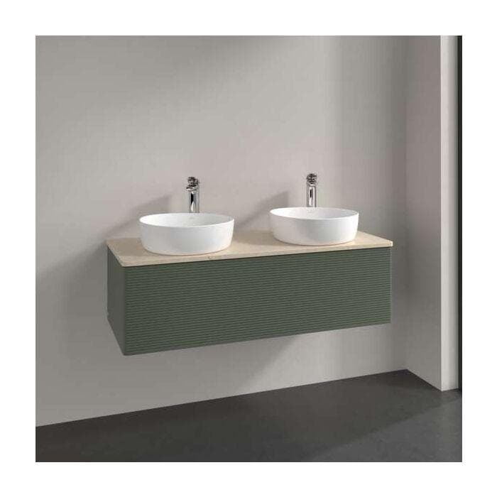 Villeroy & Boch Antao Waschtisch-Unterschrank Leaf Green Wandhängend