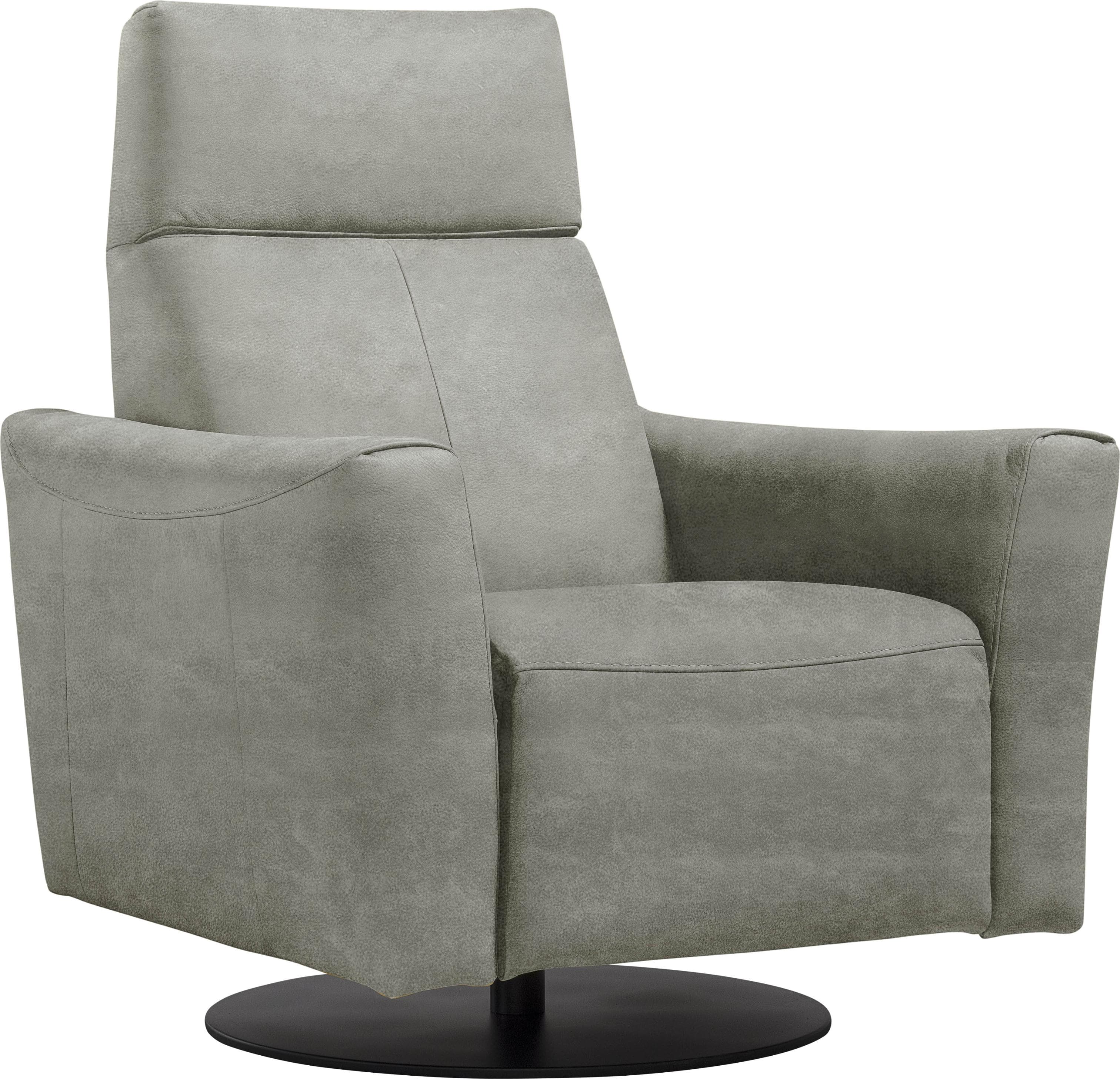 Moderner Loungesessel in grau (steingrau)