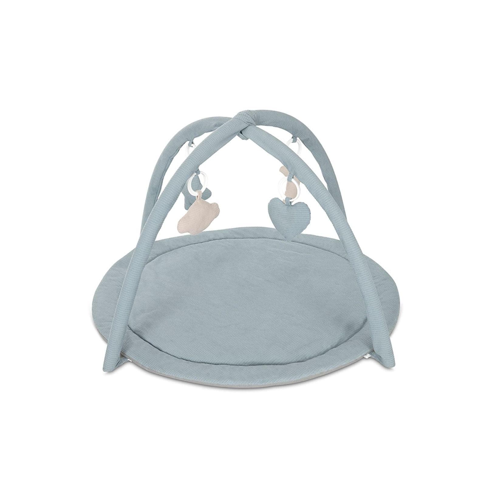 Lorelli Spielbogen Moments Rassel & Greifling Blau mit 4 abnehmbaren Spielzeugen