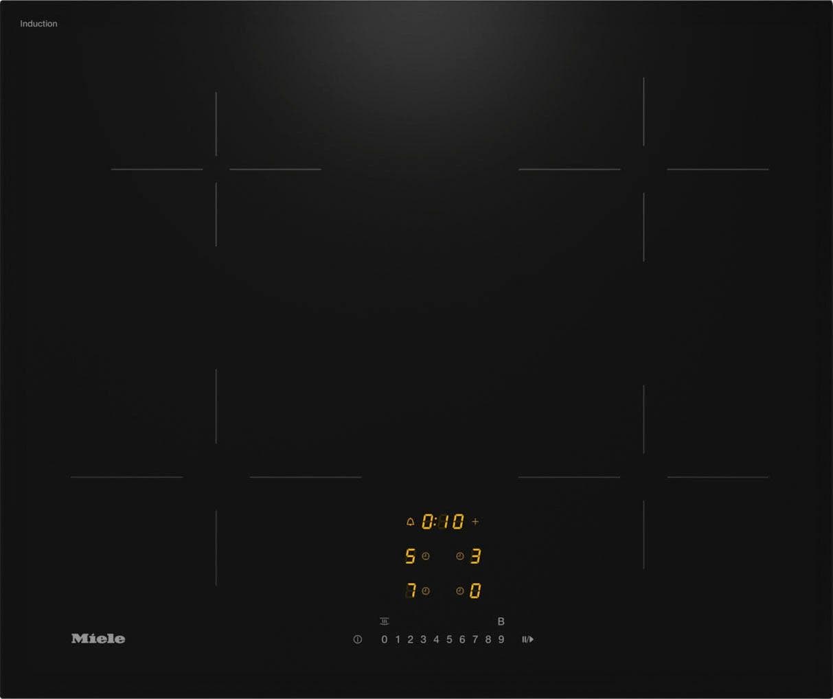 MIELE Induktions-Kochfeld KM 7361 FL Schwarz