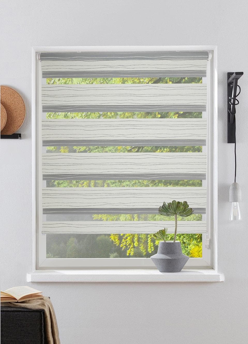 Doppelrollo MY HOME PAGELLA Hellgrau