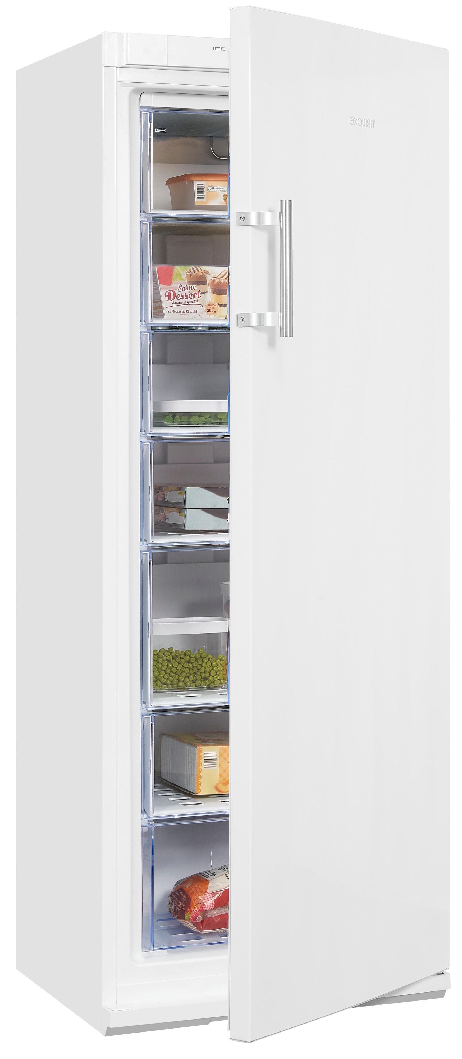 EXQUISIT Gefrierschrank GS27-H-280E 4-Sterne Gefrierfach