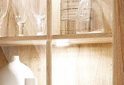 trendteam LED Schrankinnenraumbeleuchtung Warmweiß mit Fußschalter