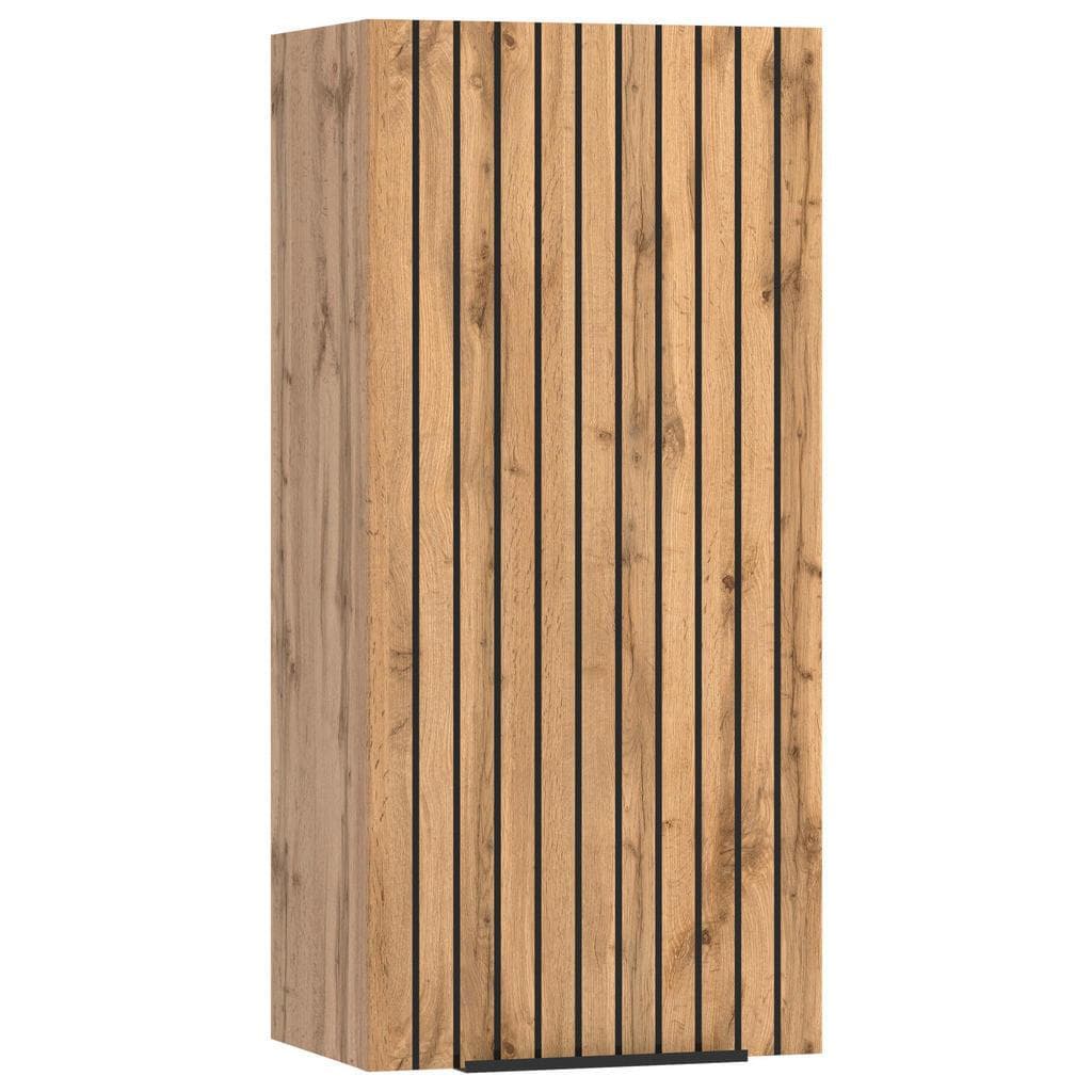 Held Hängeschrank Schwarz Eiche Wotan Holzwerkstoff
