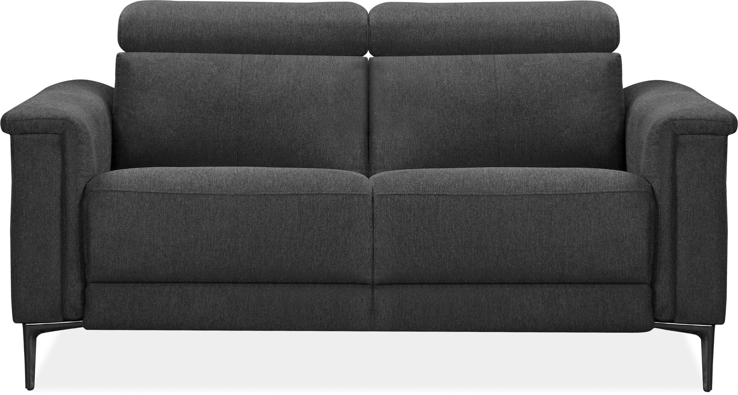 OTTO HOME Lund 2-Sitzer Sofa Relaxfunktion Anthrazit
