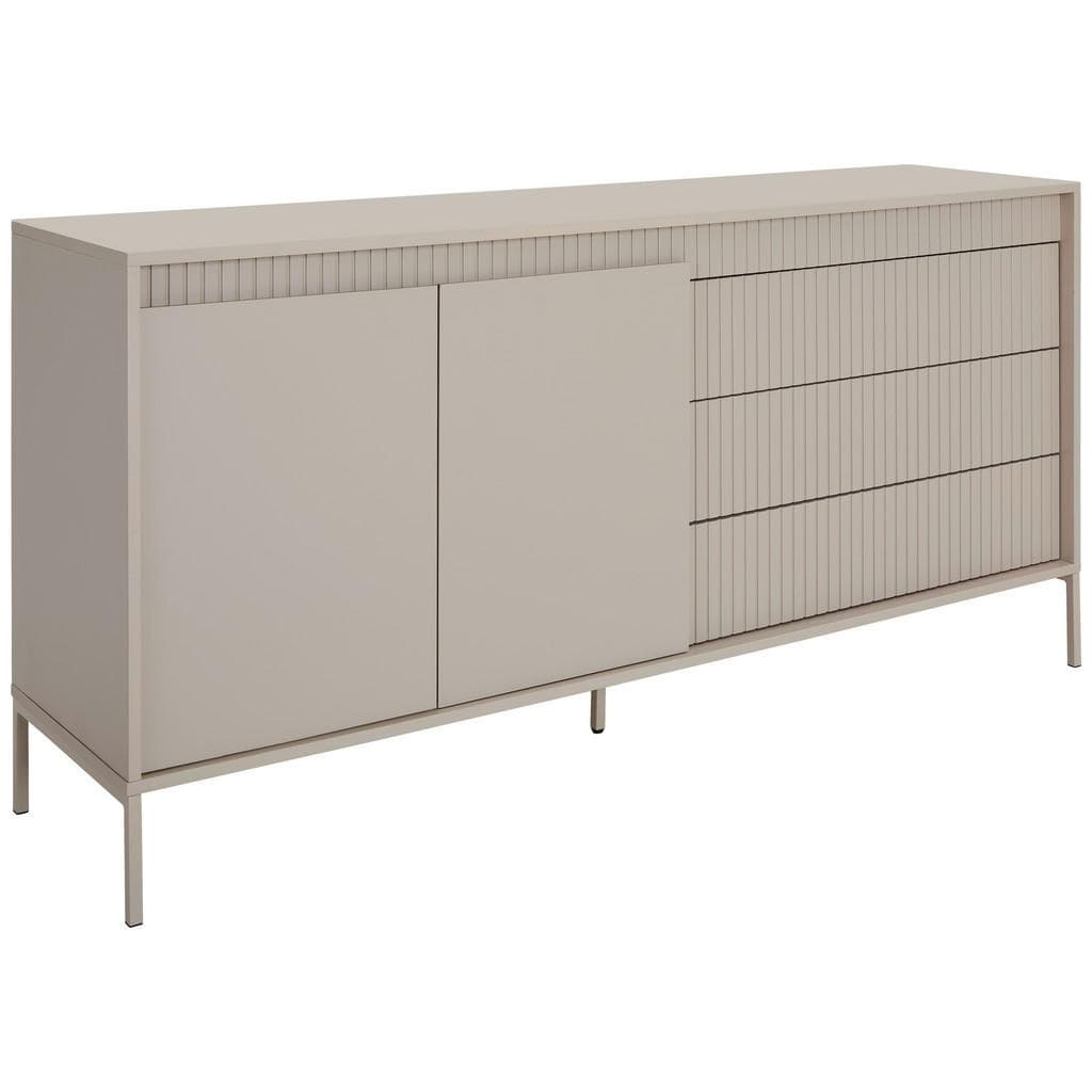 Xora Sideboard Kaschmir Holzwerkstoff 2 Fächer 3 Schubladen