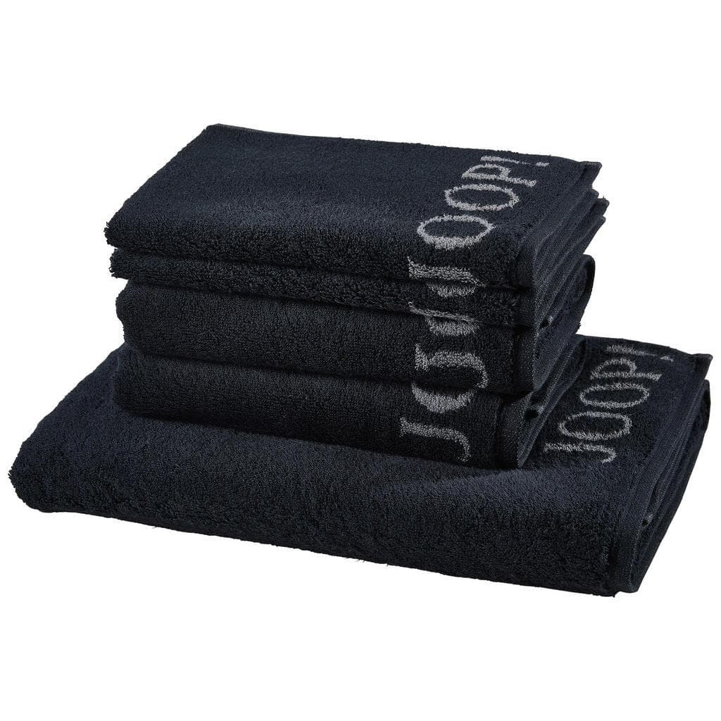Joop! Frottierset 5-teilig Schwarz Badtextilien