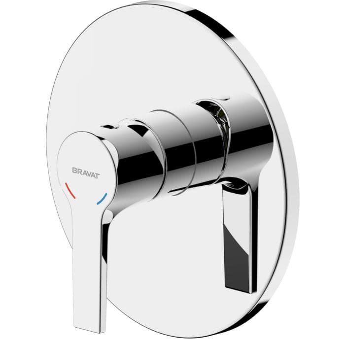 Bravat Chicago Brausearmatur 3555062 Unterputz Einhebelmischer Chrom