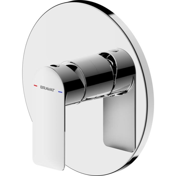 Bravat Milano Brausearmatur Unterputz Einhebelmischer Chrom