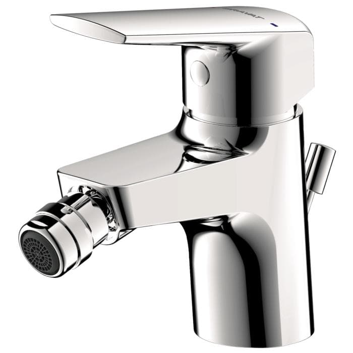 Bravat Valencia Bidetarmatur 3519022 mit Ablaufgarnitur Chrom