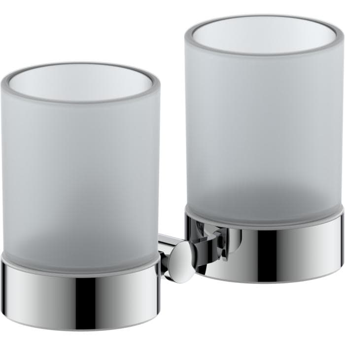 Bravat Varuna Glashalter 764110 doppelt Chrom