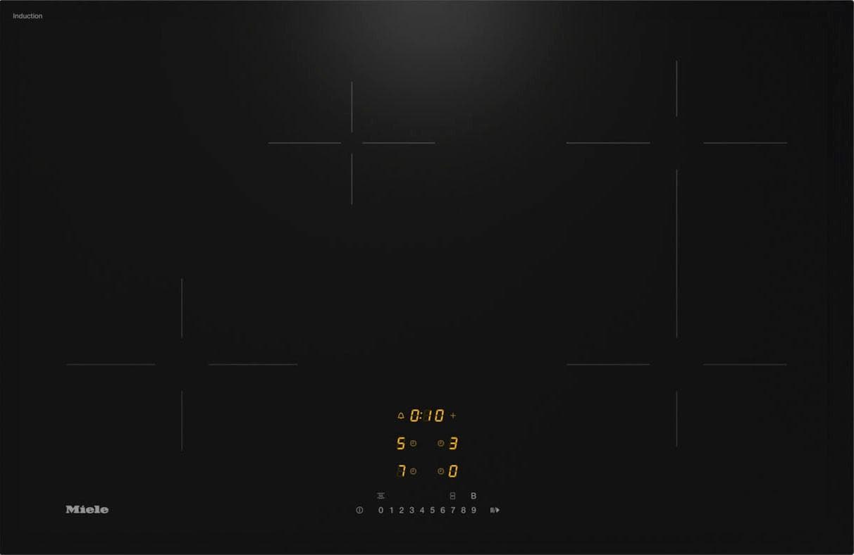 Miele Induktions-Kochfeld KM 7373 FL Schwarz Flexi-Kochzone