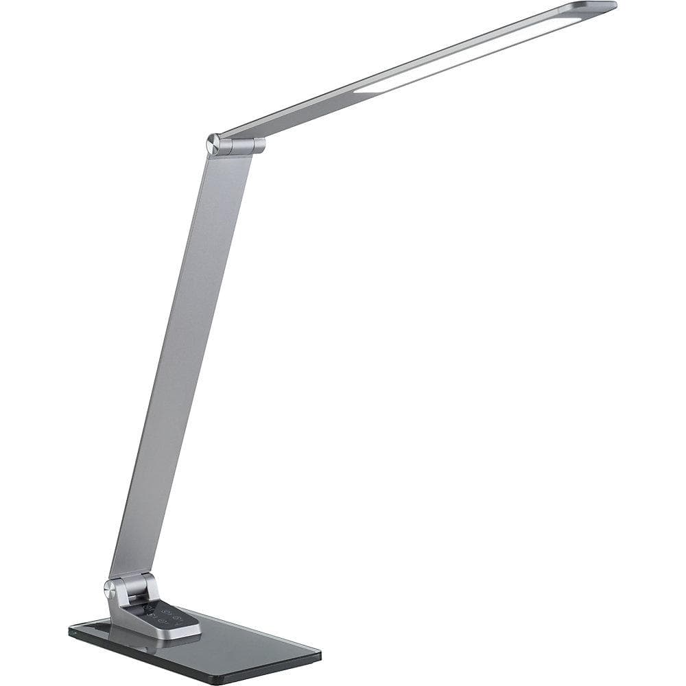 meet LED-Tischleuchte OLGA 400 lm grau Aluminium