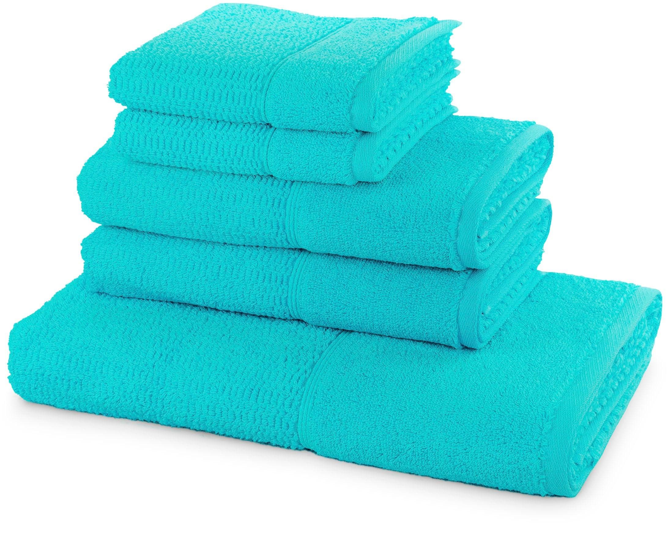 Möve for frottana Handtuch Set Walkfrottier Ozean 5 Stück