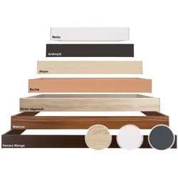 Hasena Movie-Line Bettrahmen Star 140x200 cm Anthrazit